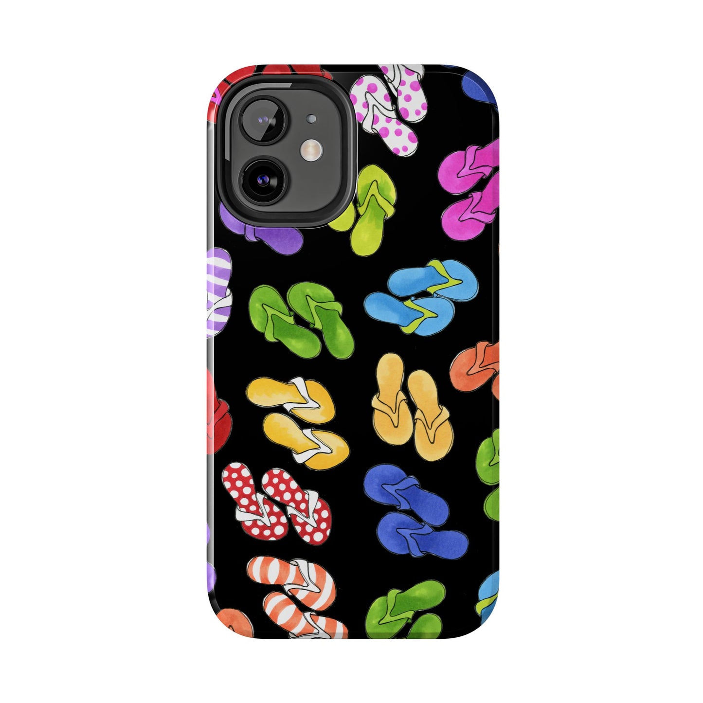 Fun Flops Black Phone Case