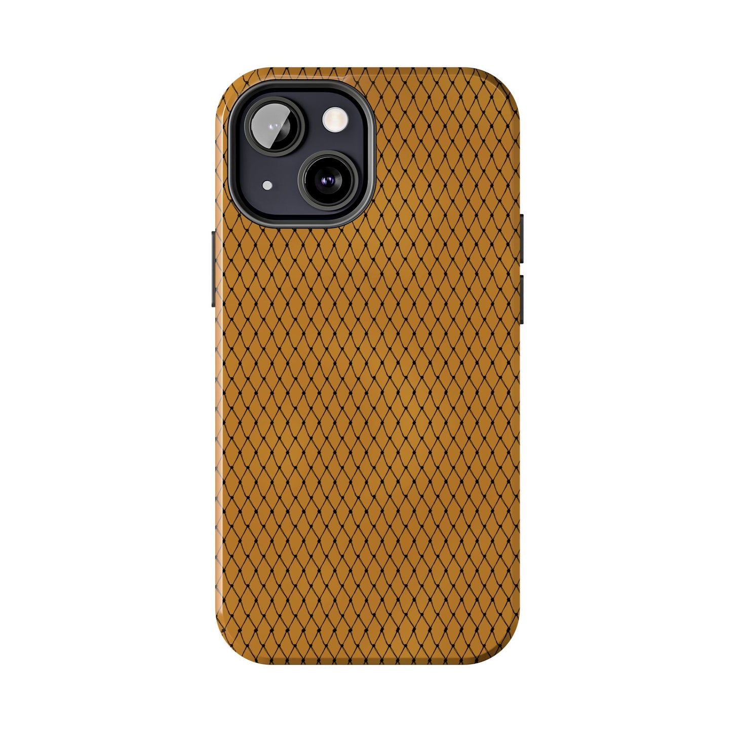 Fishnet Gold Phone Case