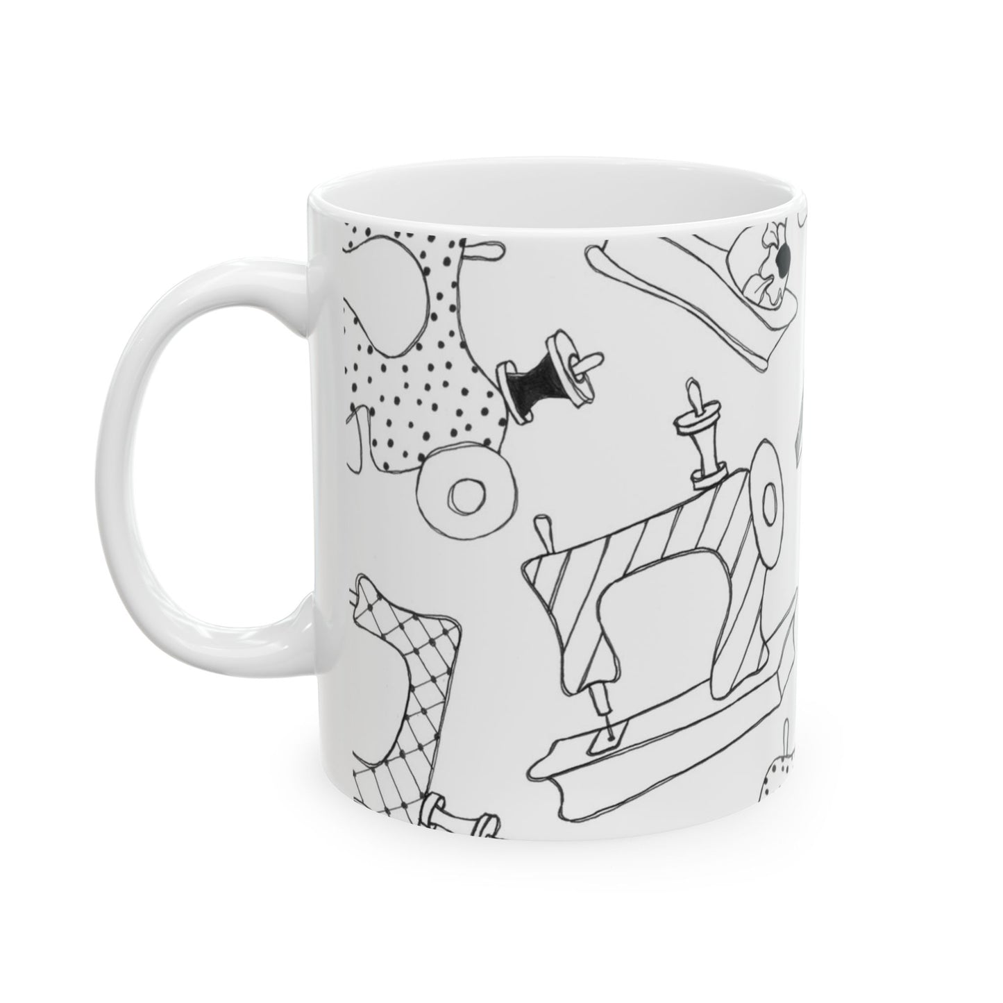 Sew Essential White Cup