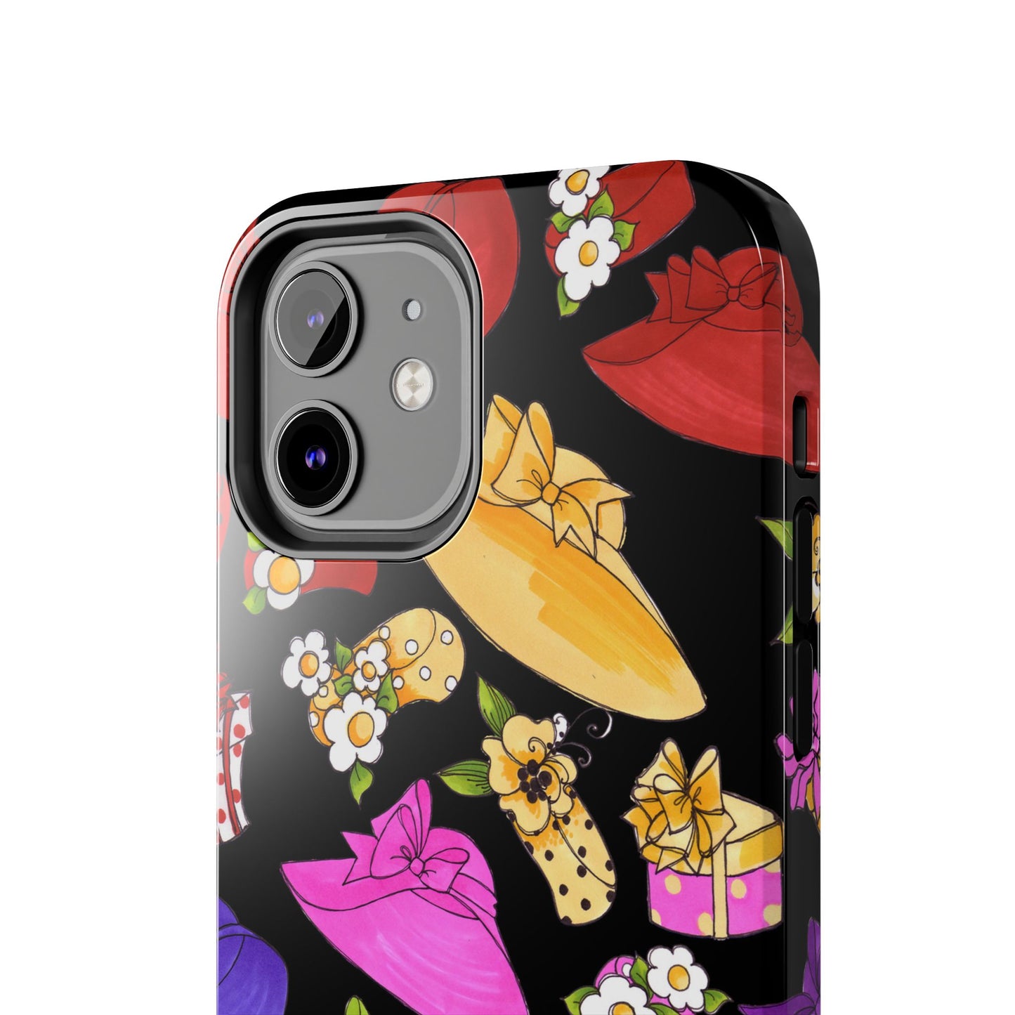 Accessories Tossed Black Phone Case