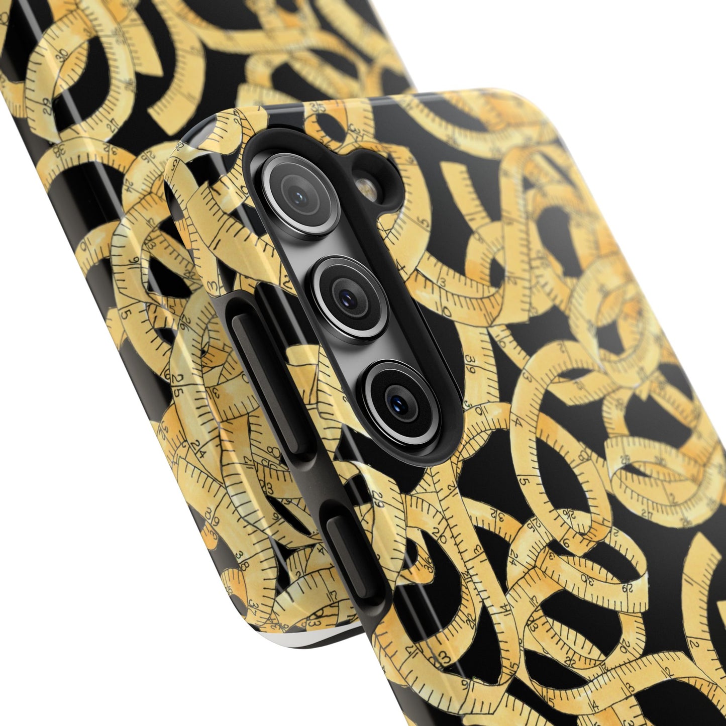 Tape Tangle Black Phone Case