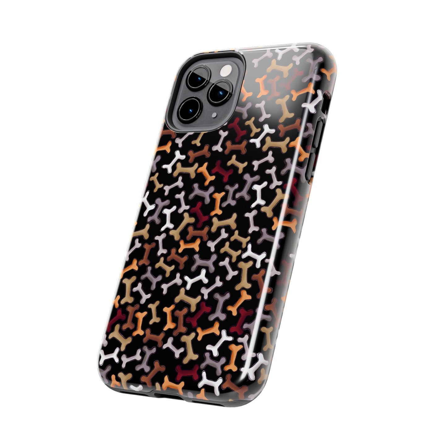 Dog Bones Black Phone Case