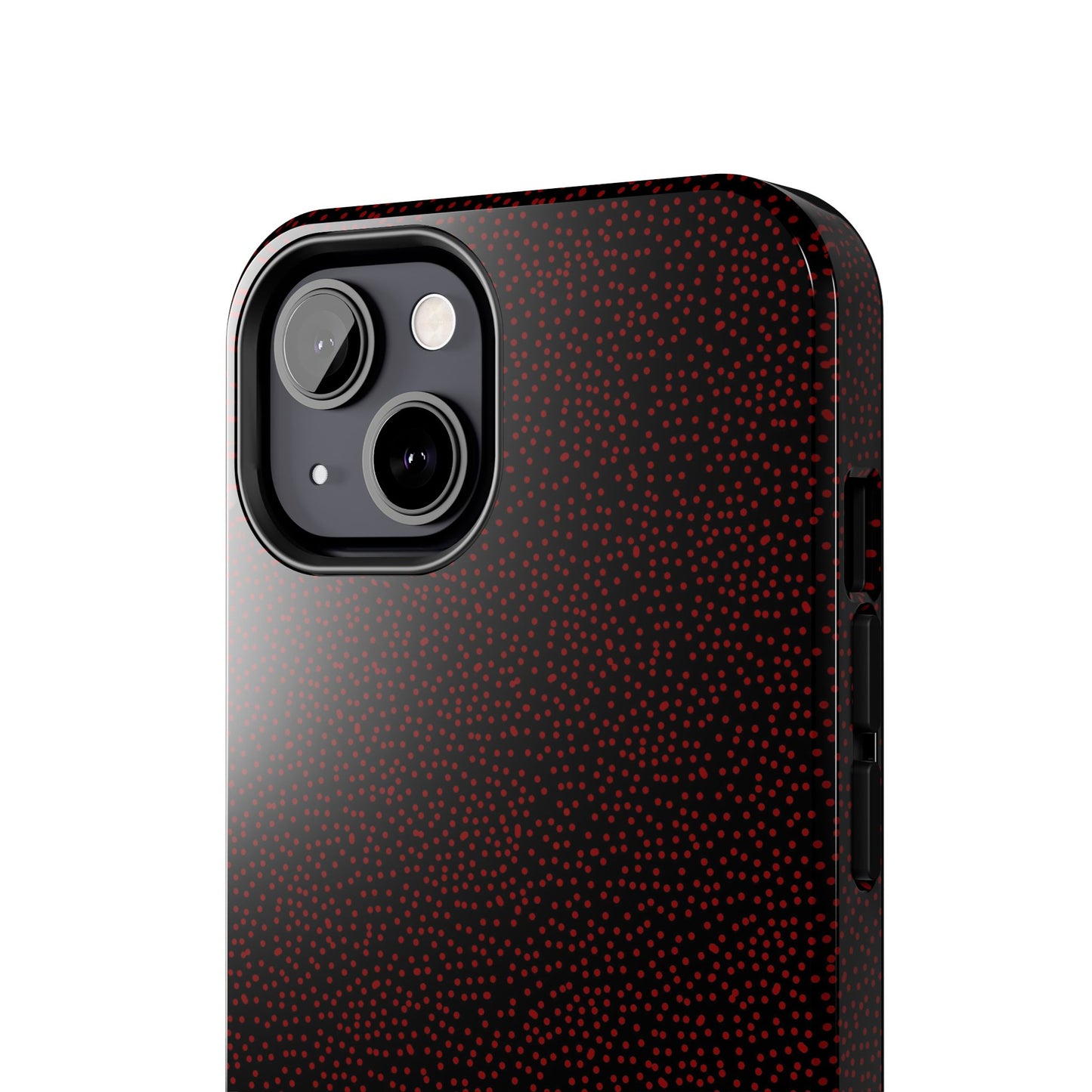 Mini Dot Black / Red Phone Case
