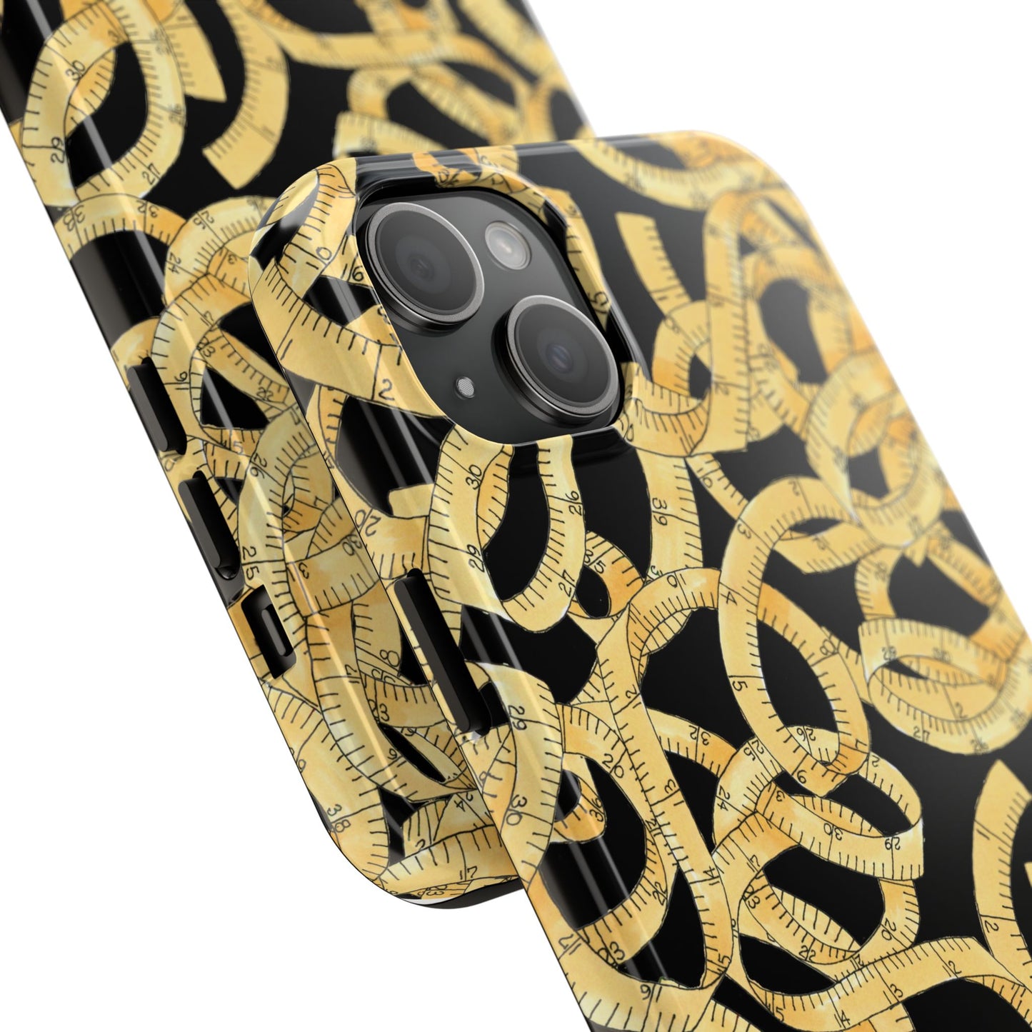 Tape Tangle Black Phone Case