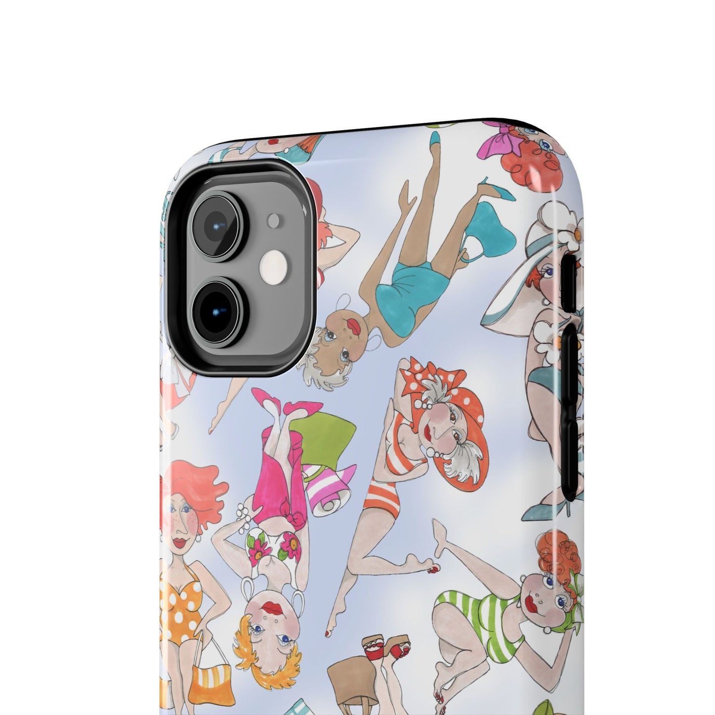 Tossed Fashionistas Phone Case