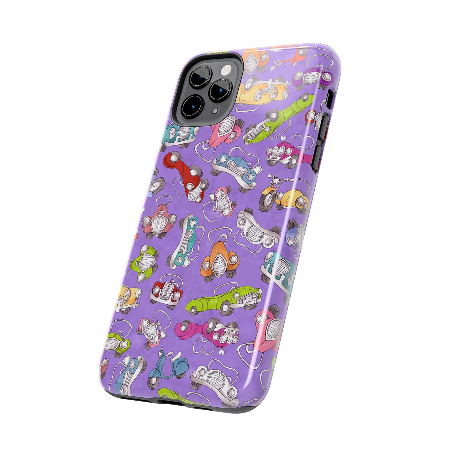 Pile Up Purple Phone Case