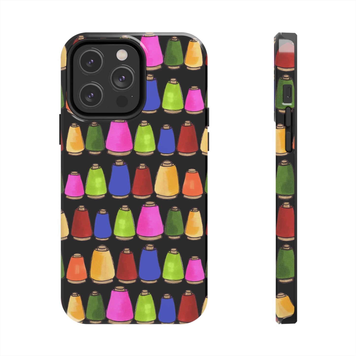 Coneiferous Black / Multi Phone Case