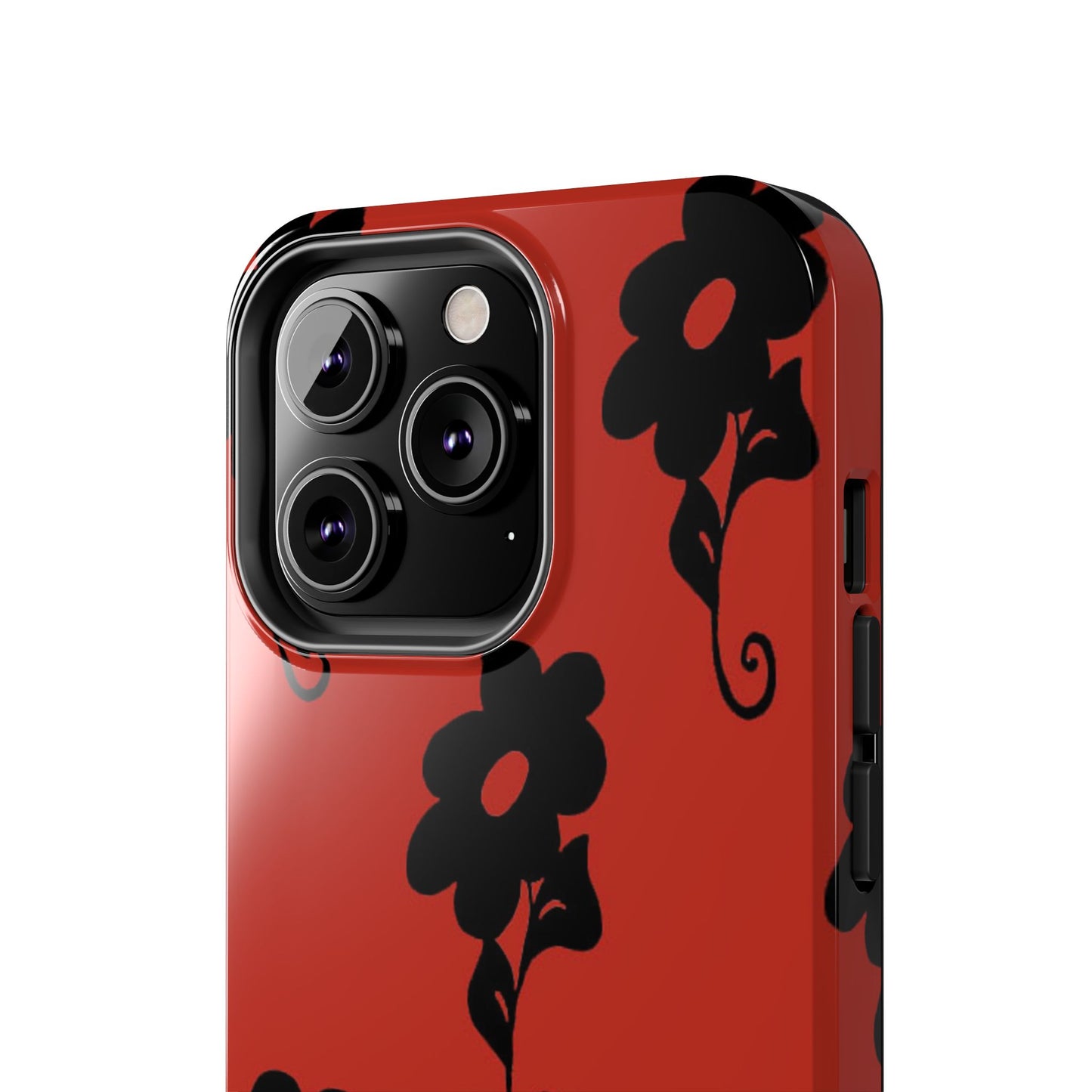 Daring Daisy Red Phone Case