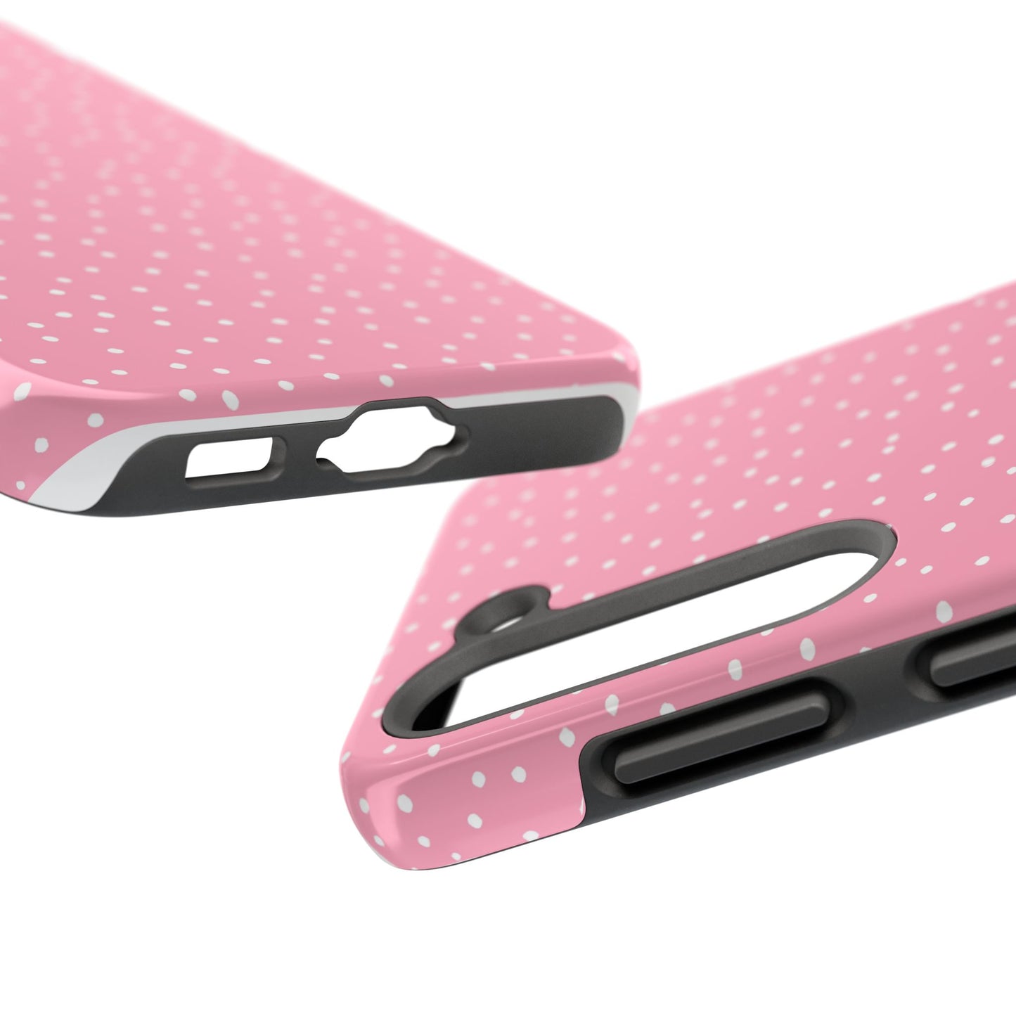Dinky Dots Pink / White Phone Case
