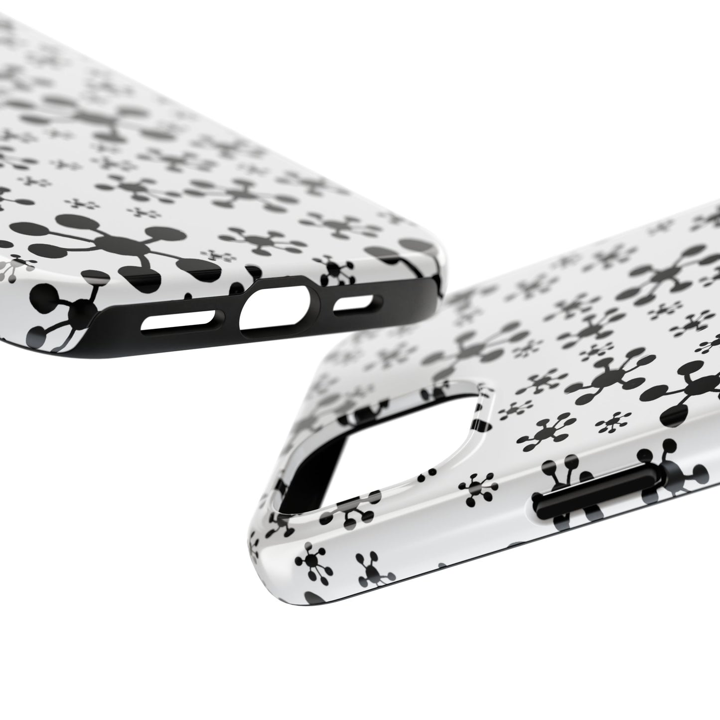Jacks White / Black Phone Case