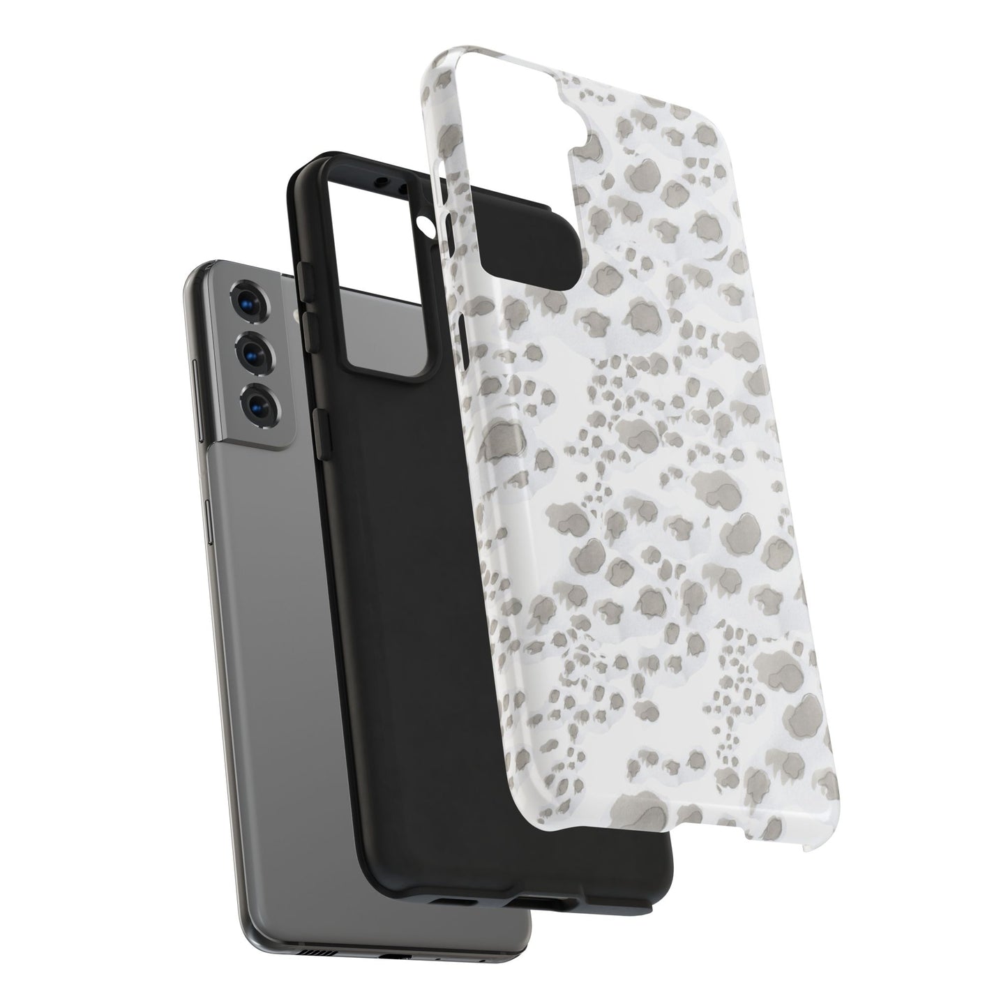Kitty Dots White Phone Case
