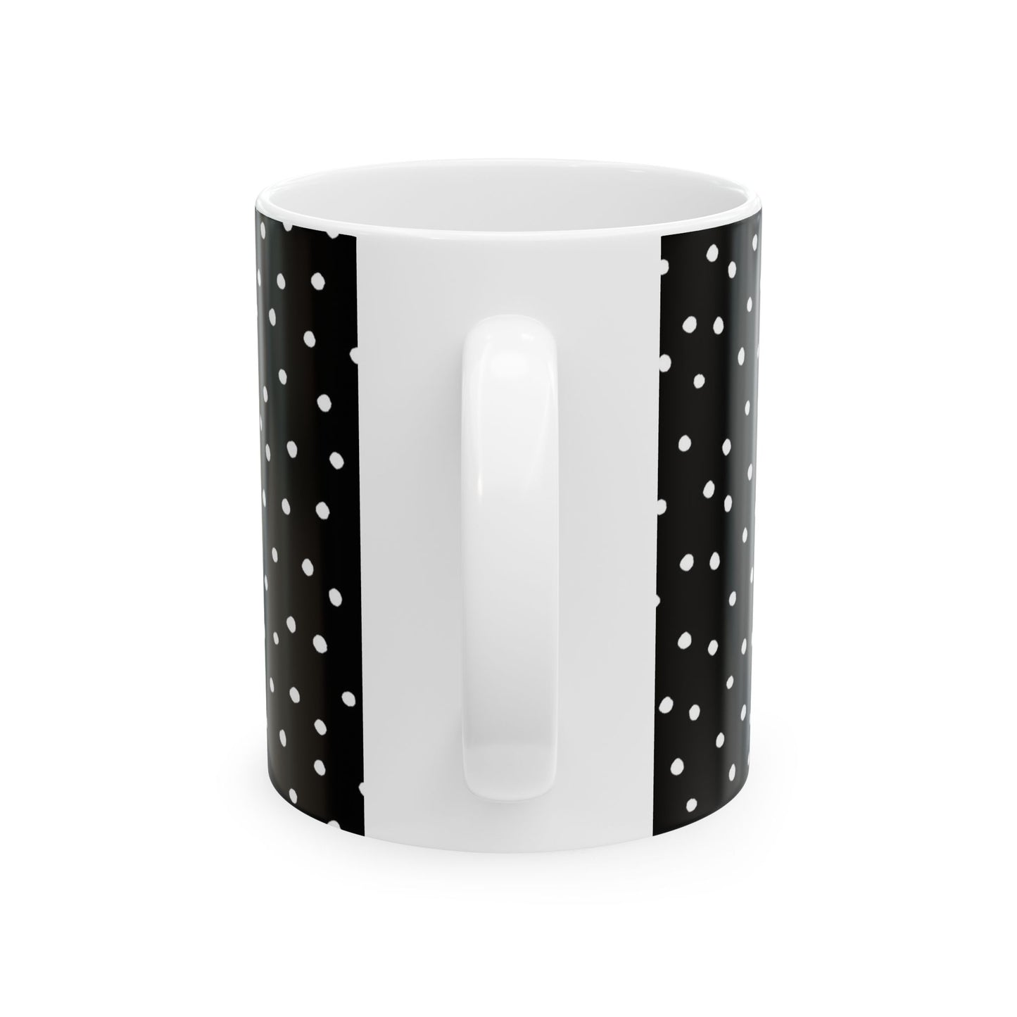 Dinky Dots Black / White Cup