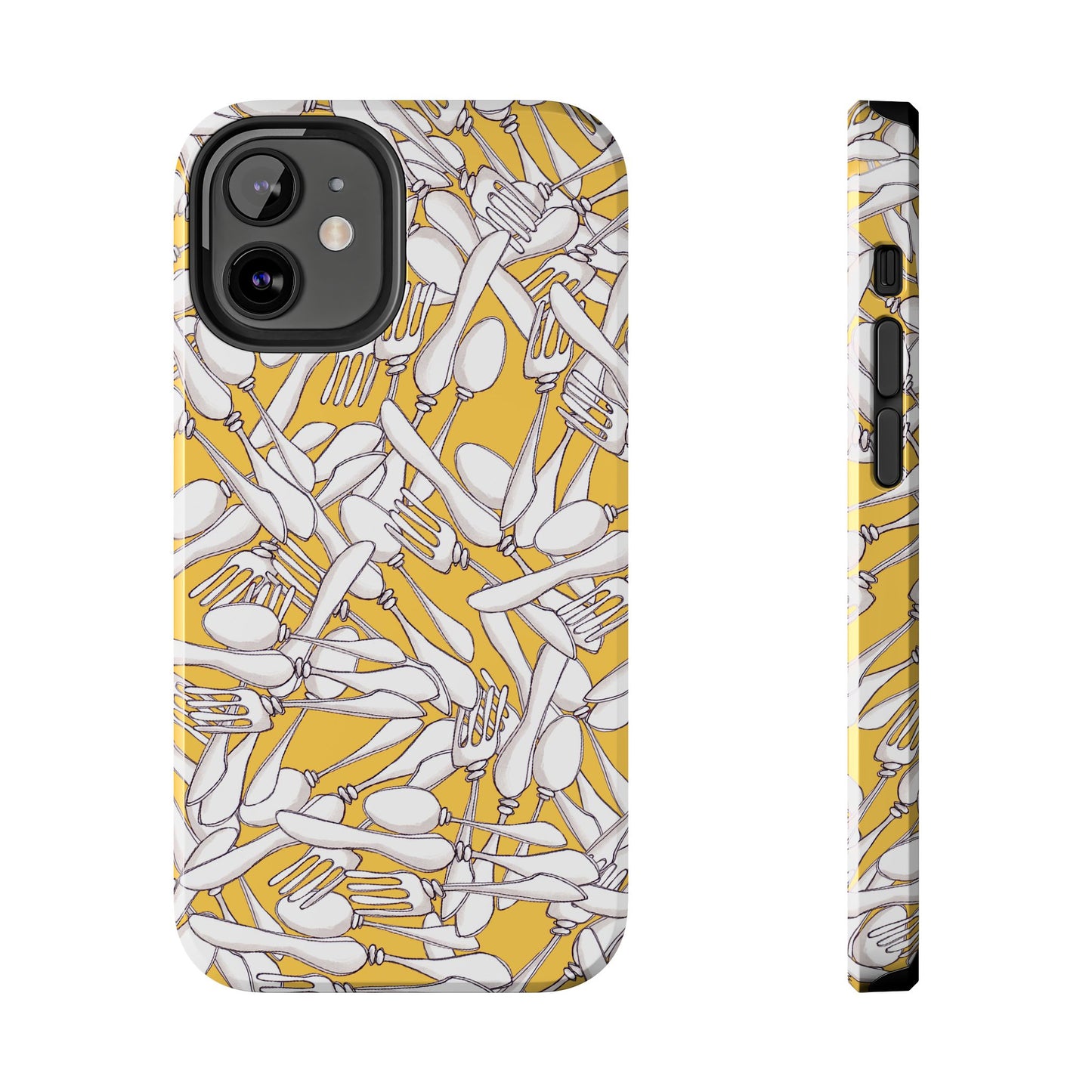 Silverware Wars Yellow Phone Case