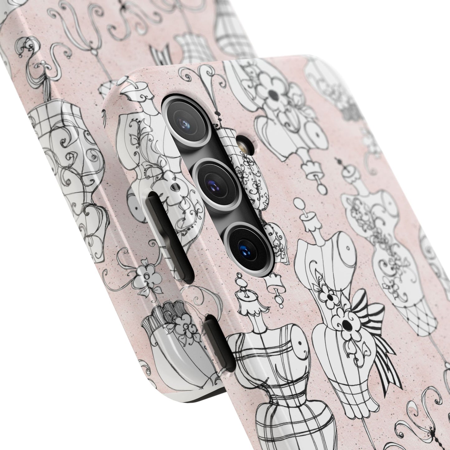 Mannequineque Silver Phone Case