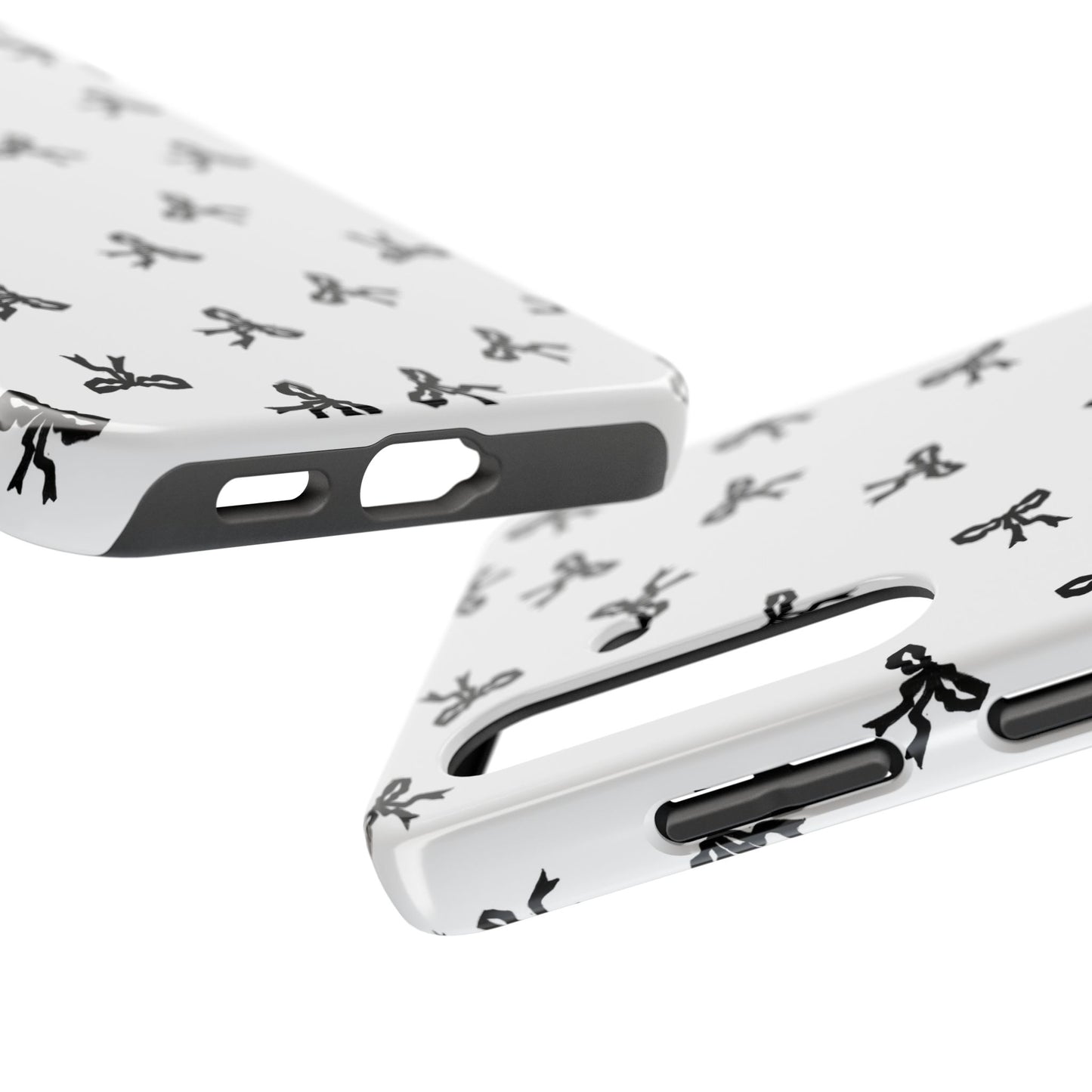 Black Bows Phone Case