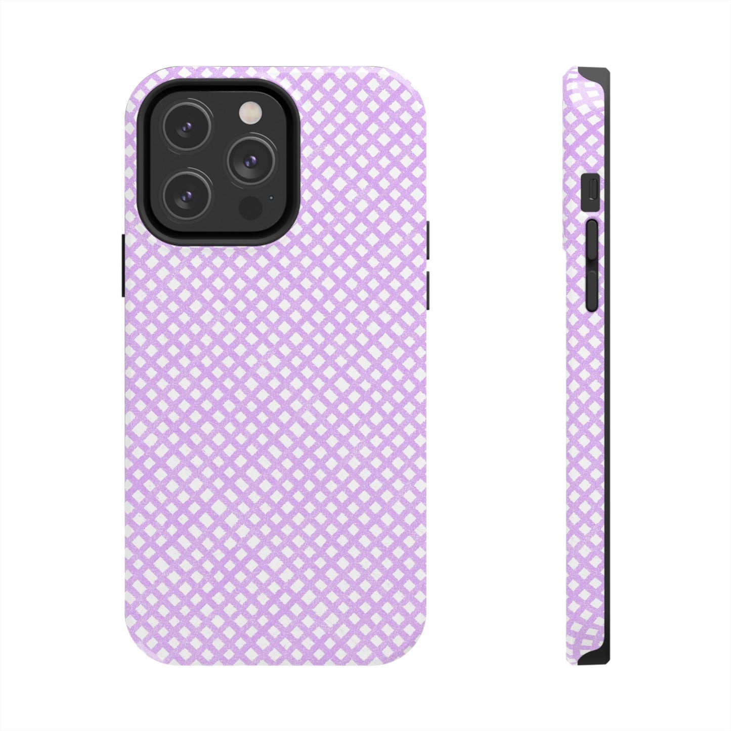 Bias Check Lilac Phone Case