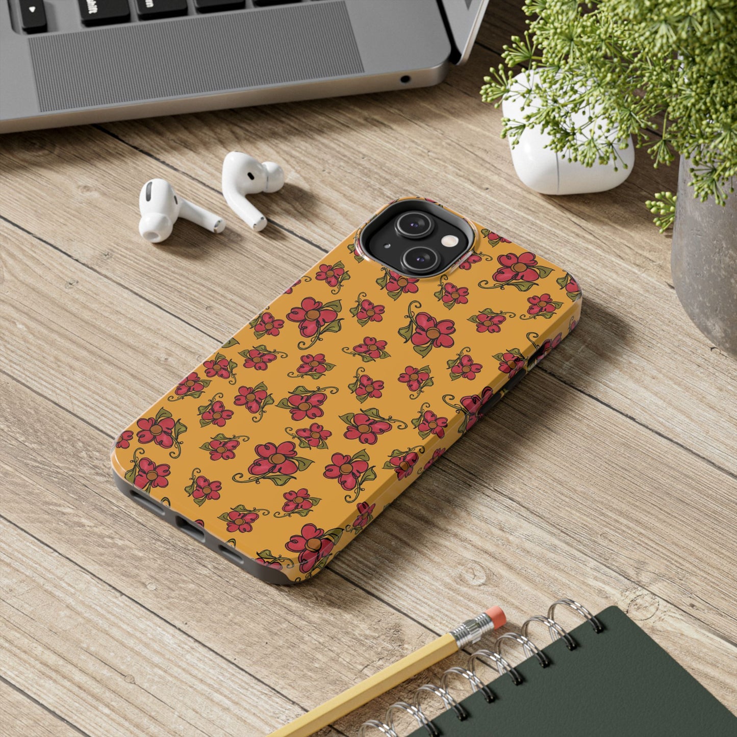 Daisy Caper Gold Phone Case