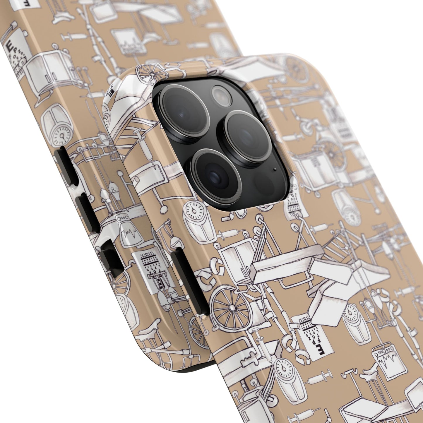 Essentials Khaki / White Phone Case