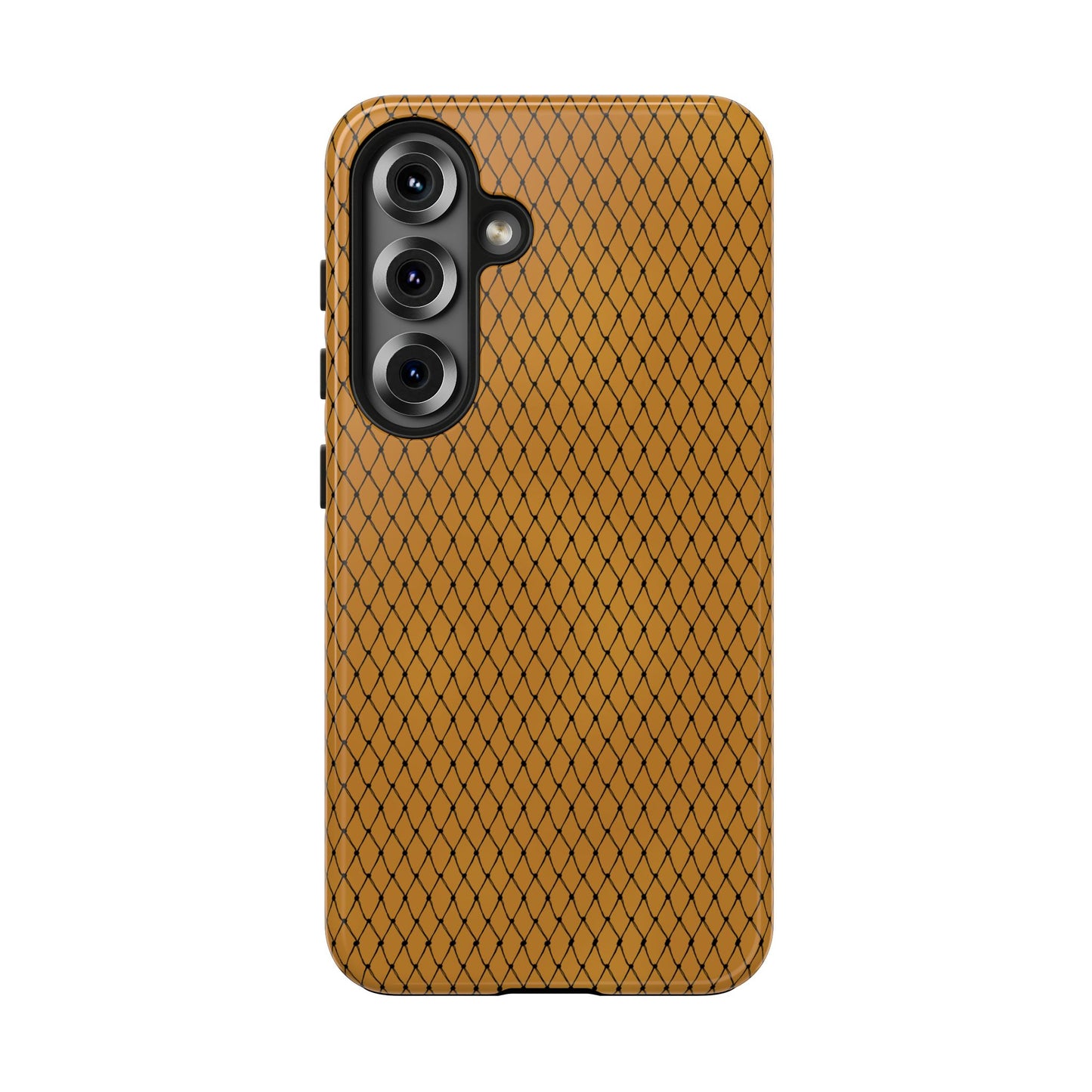 Fishnet Gold Phone Case