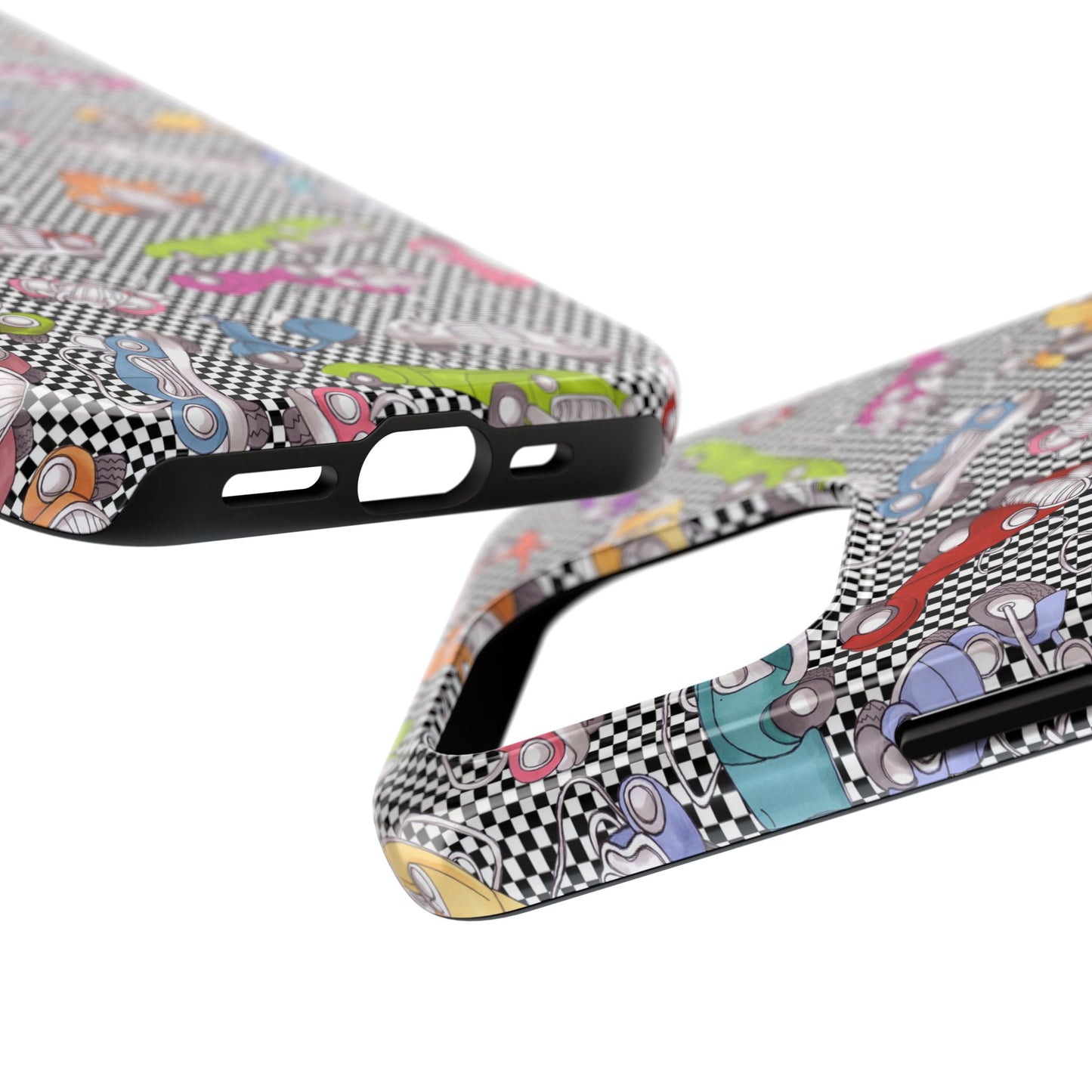 Pile Up Checker Phone Case