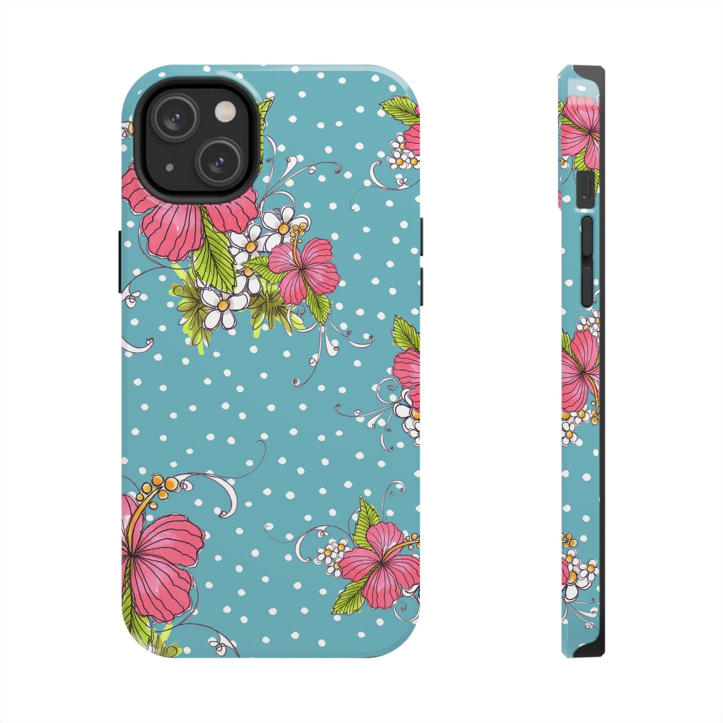 Lady Luau Turquoise Phone Case