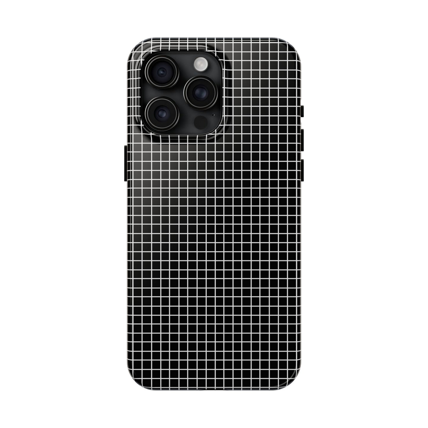 Window Pane Black / White Phone Case
