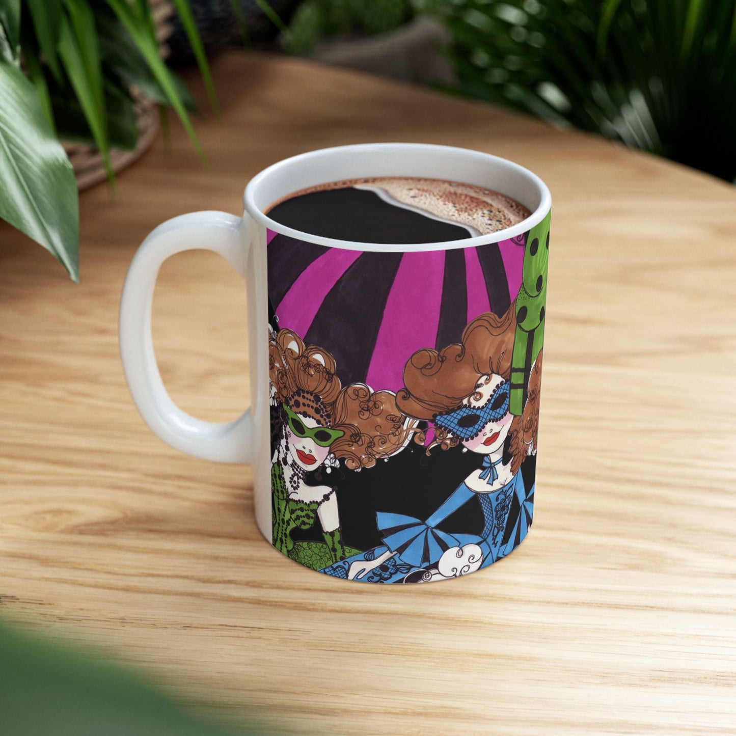 Crowded Dance Floor Black Cup