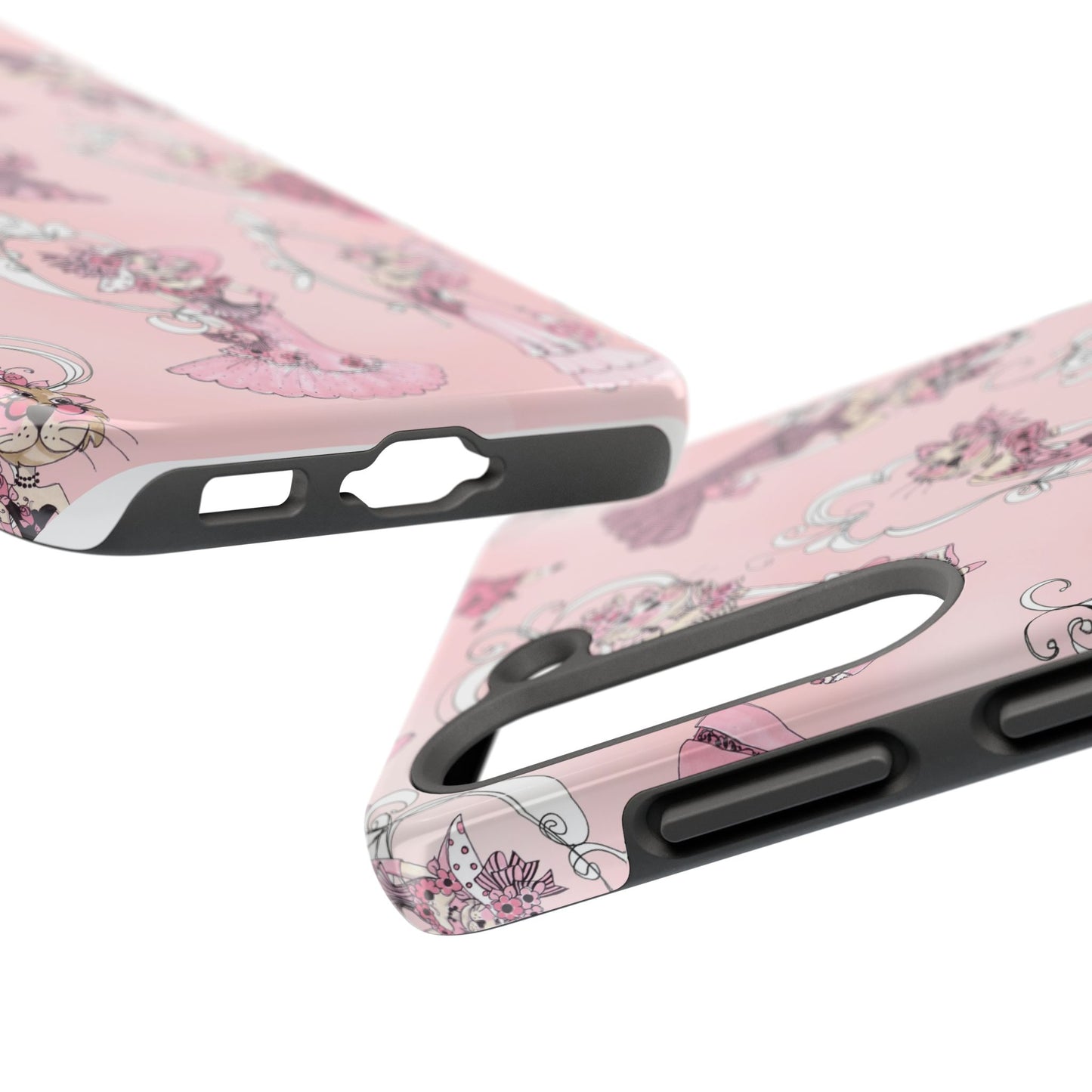 Lady Cats Tossed Phone Case