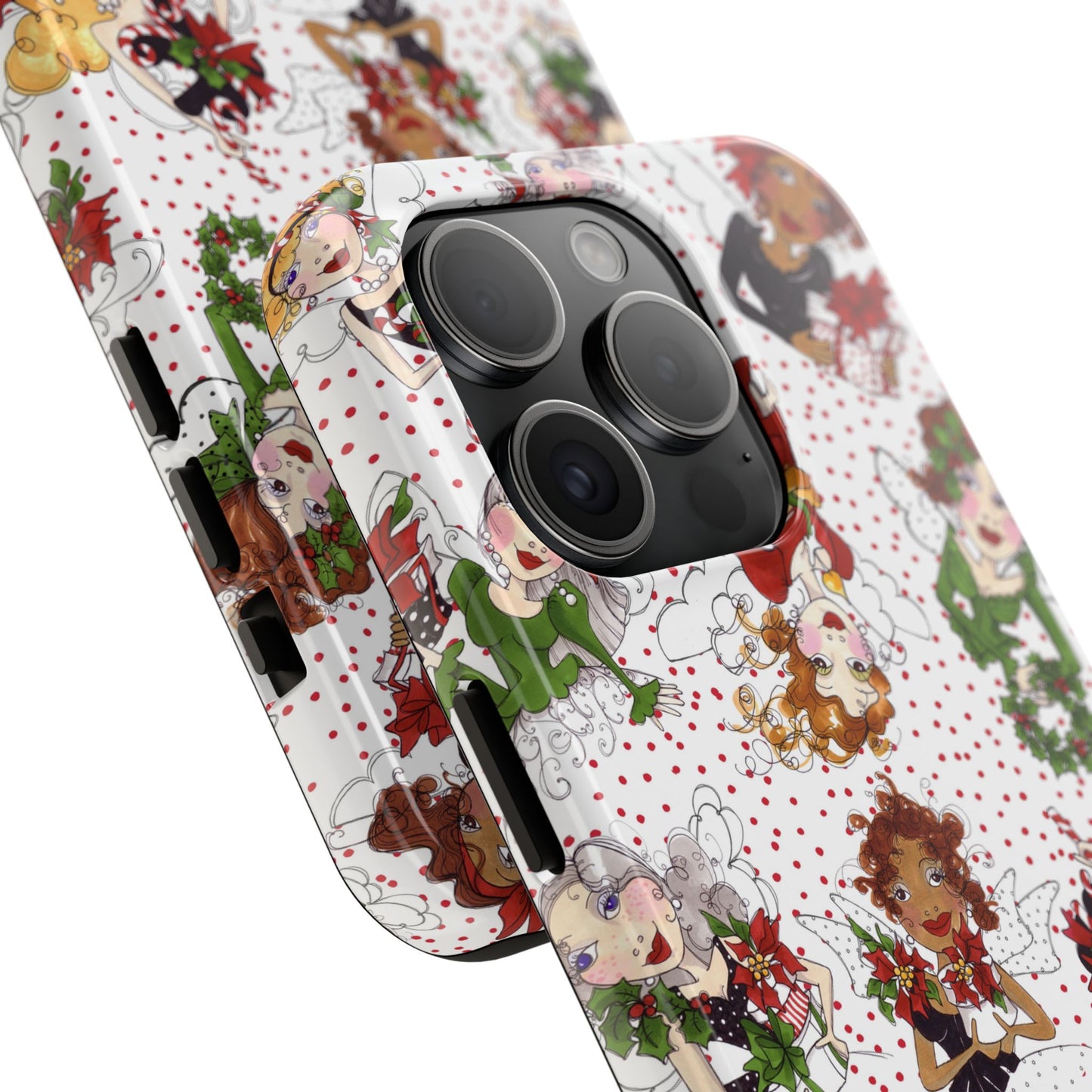 Fairy Toss White / Red Phone Case