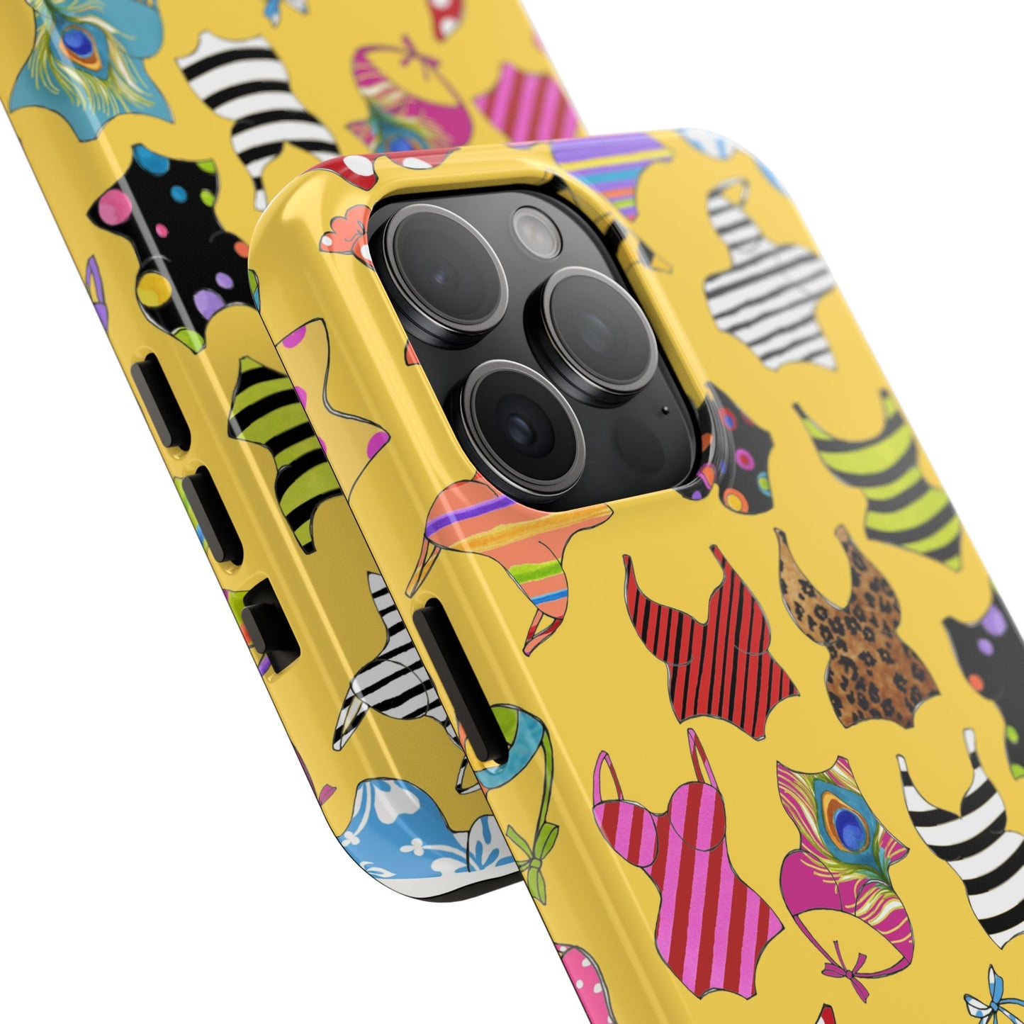 Assorted Suits Yellow Phone Case