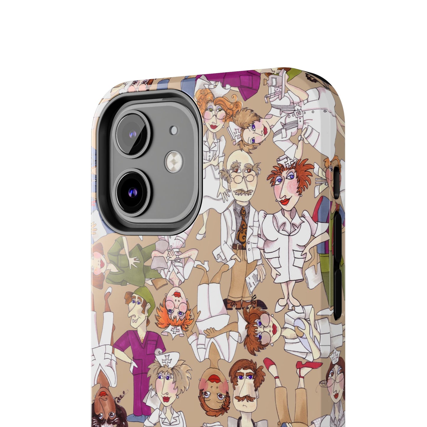 Diverse Nurse Khaki Phone Case