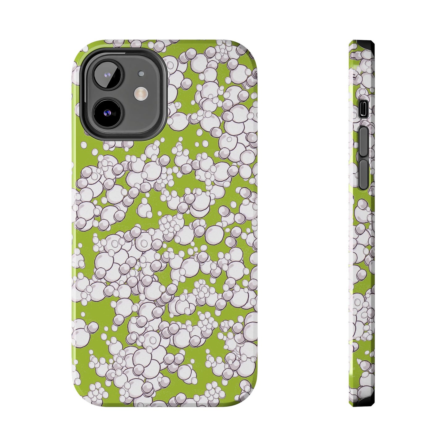 Bubble Dots Green Phone Case