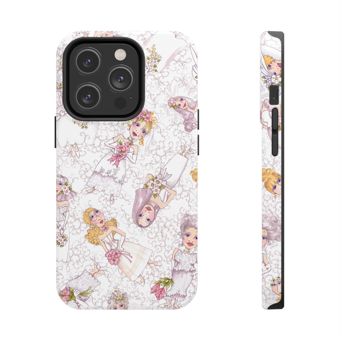 Bridal Scroll Phone Case