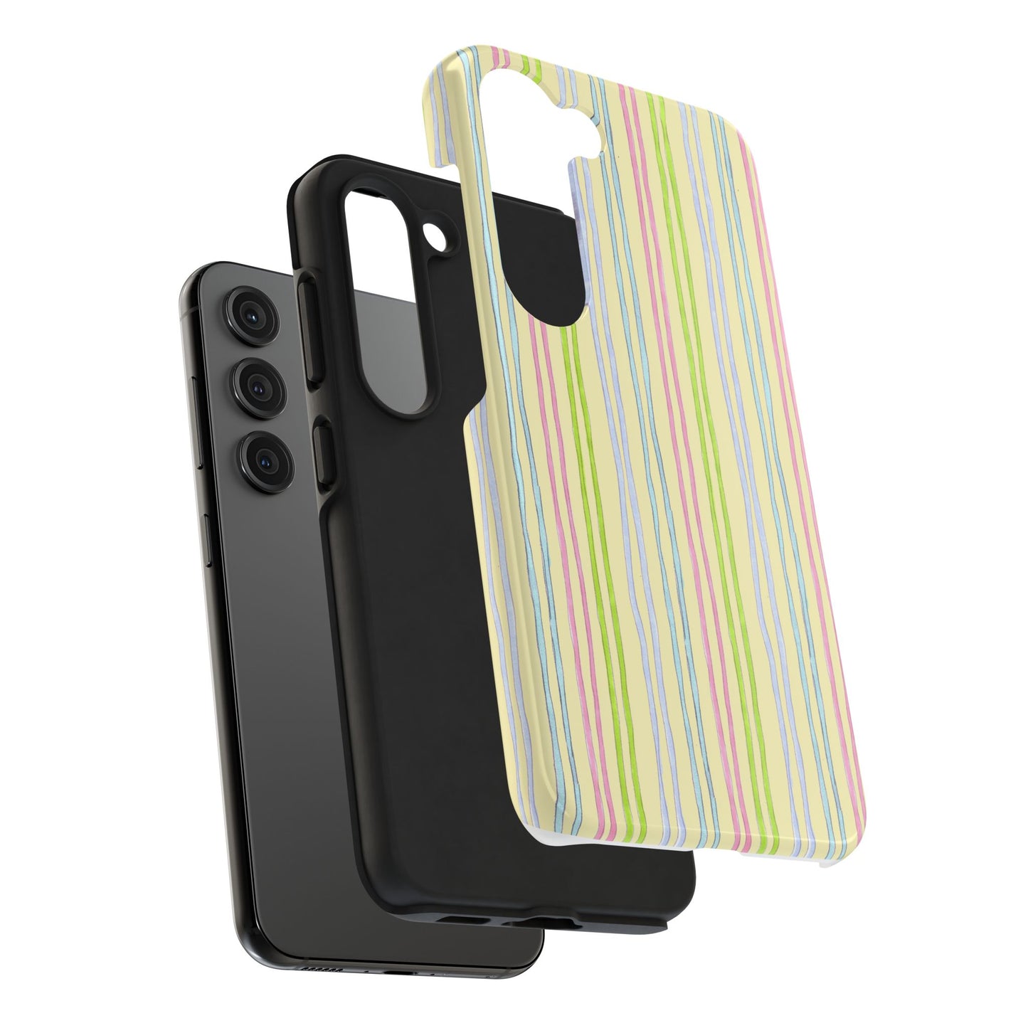 Belle Stripe Yellow Phone Case
