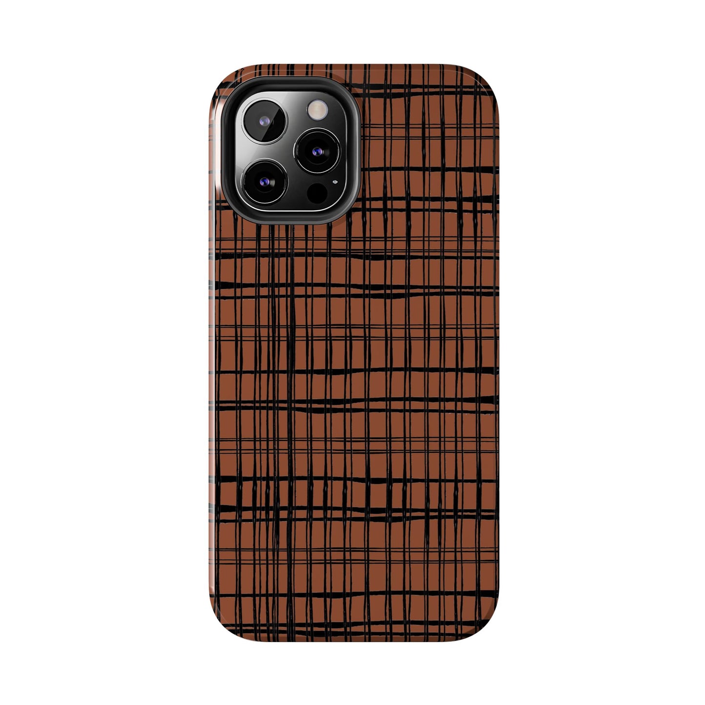 Doggie Fence Rust Phone Case
