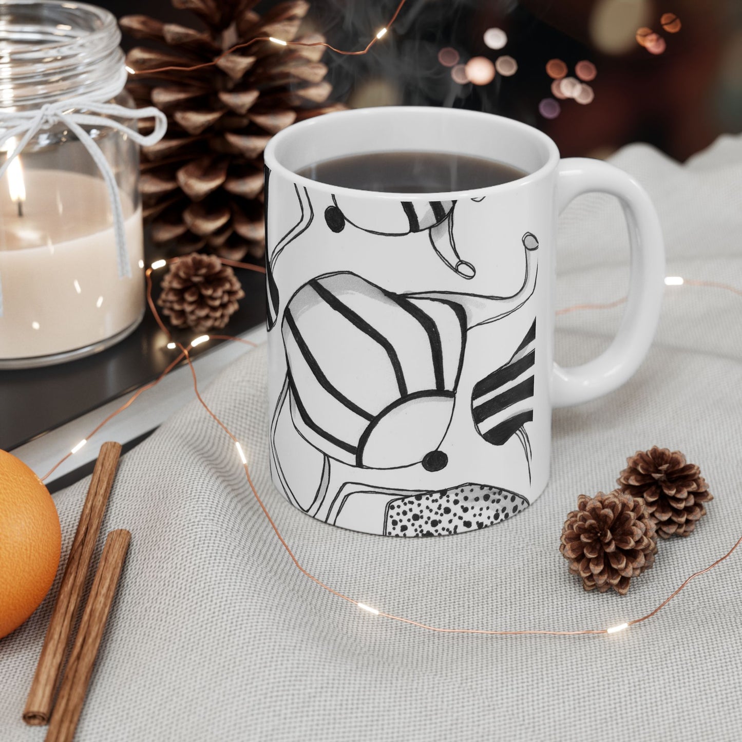 Coffee, Tea Anyone? White Cup