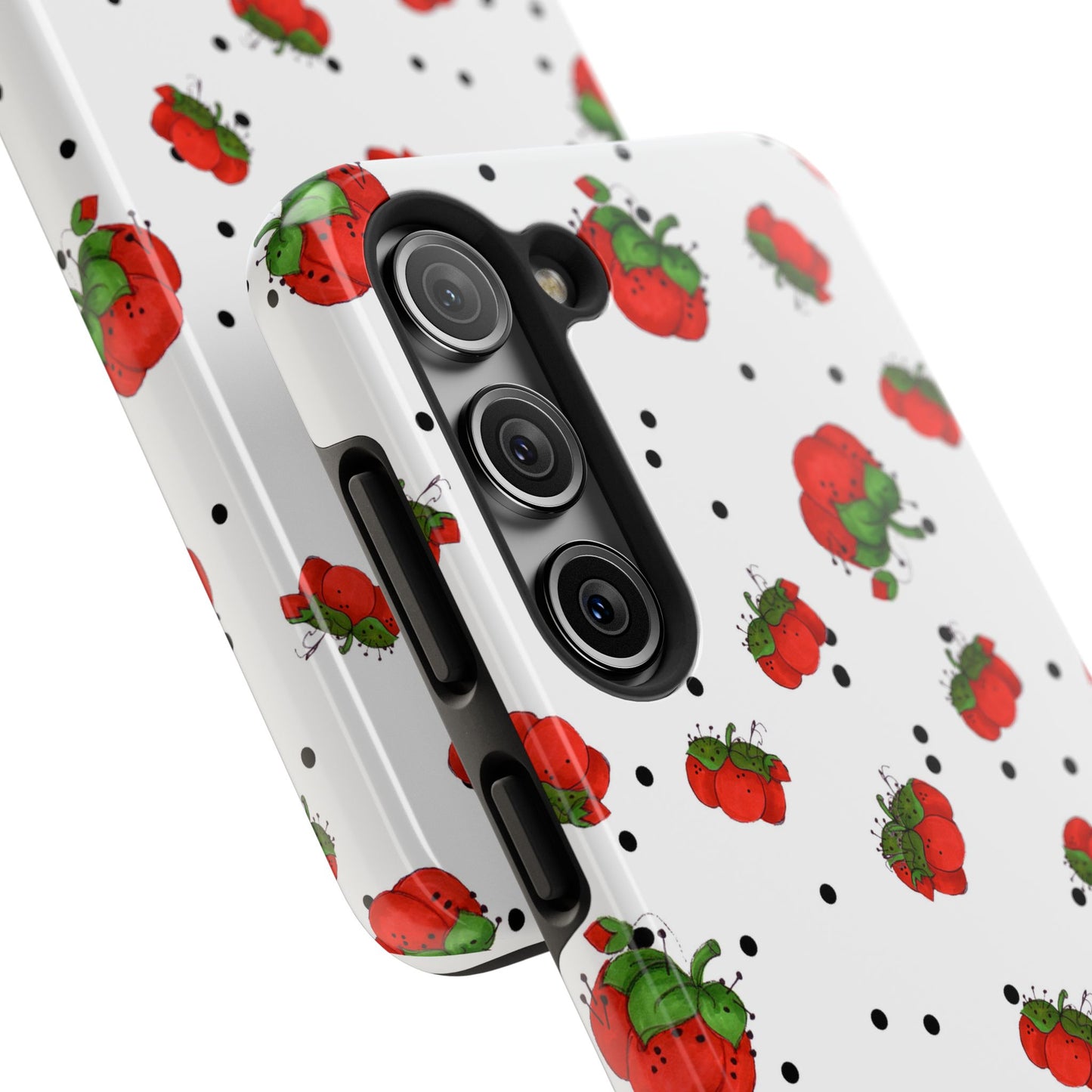 Pin Dots White Phone Case