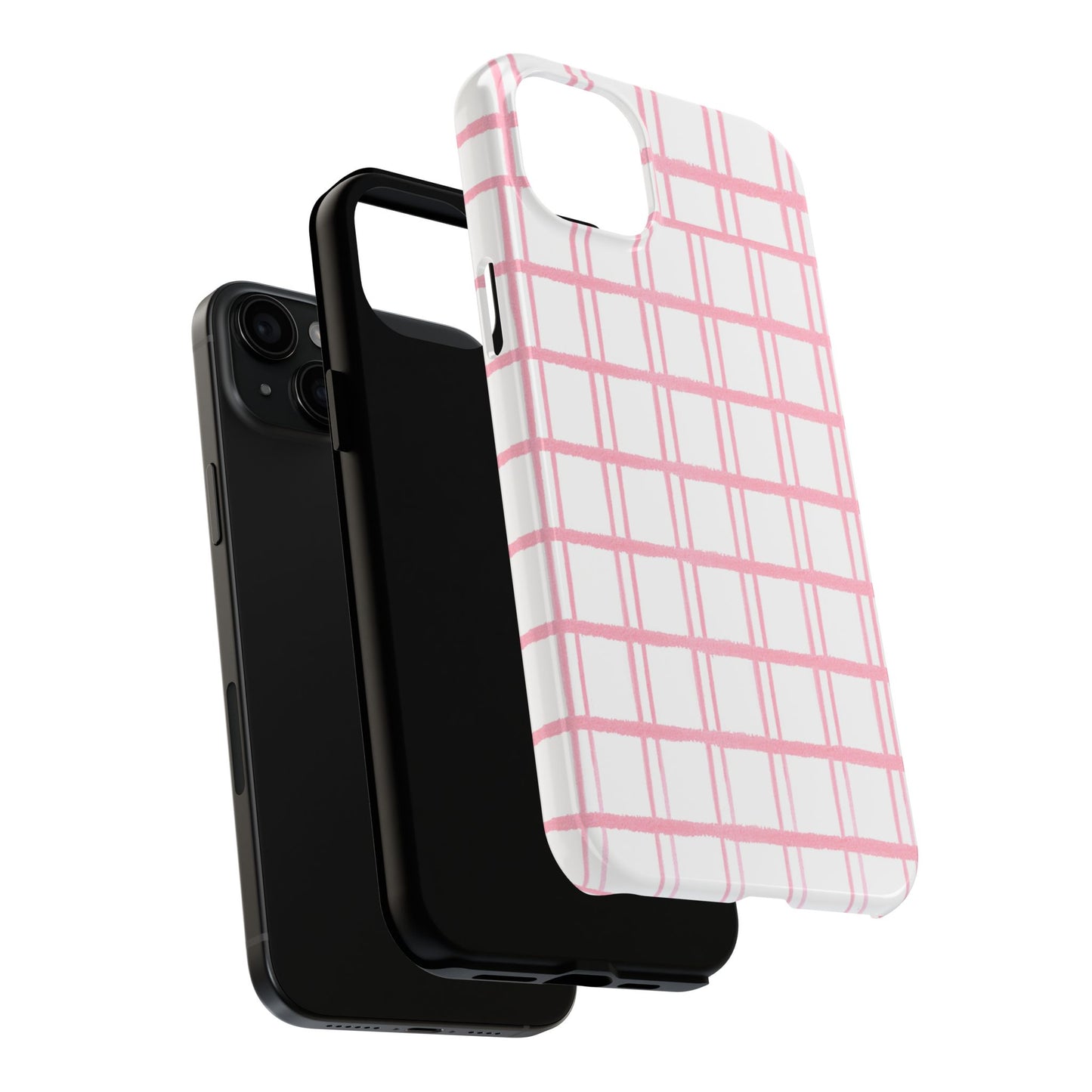 Pink Plaid Phone Case