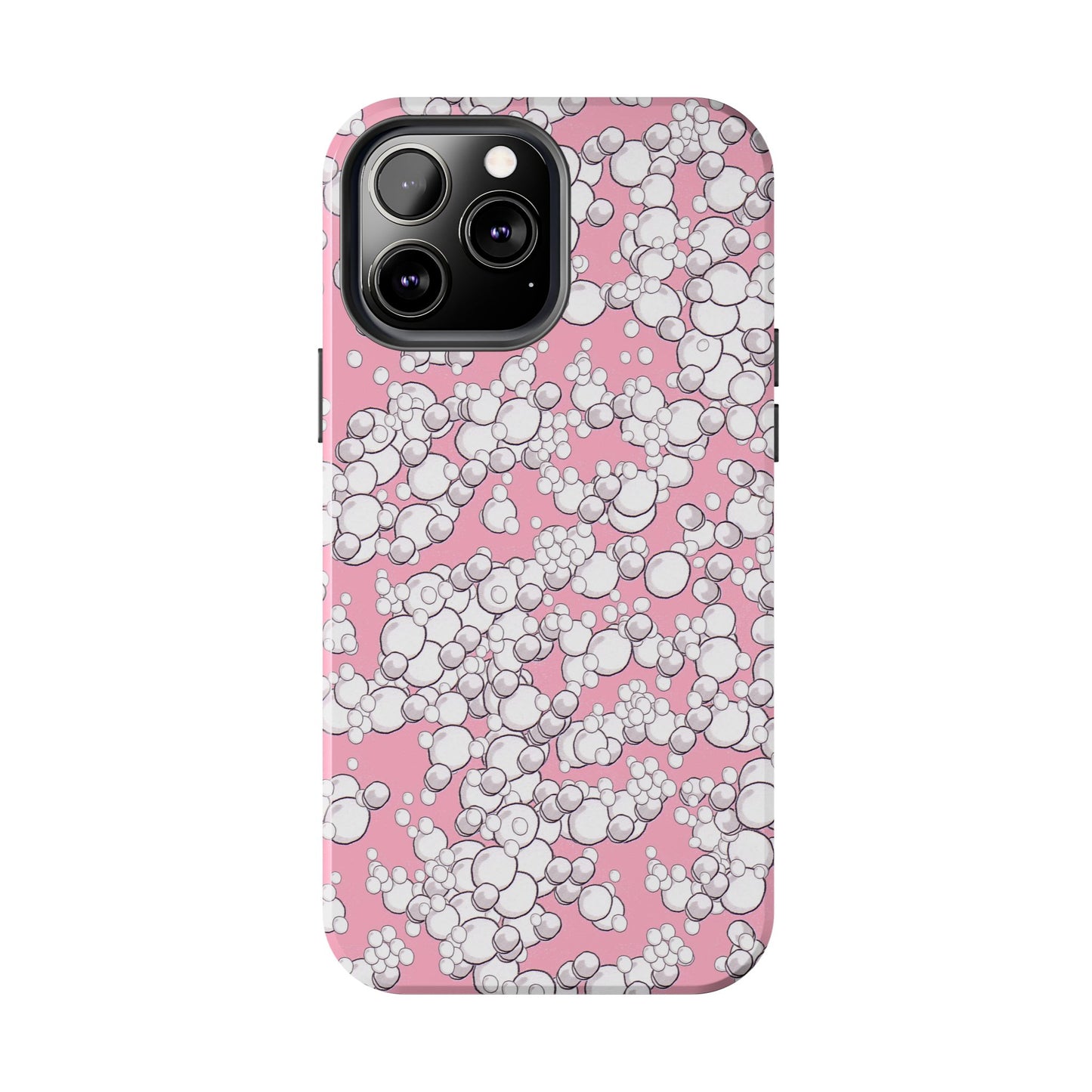 Bubble Dots Pink Phone Case