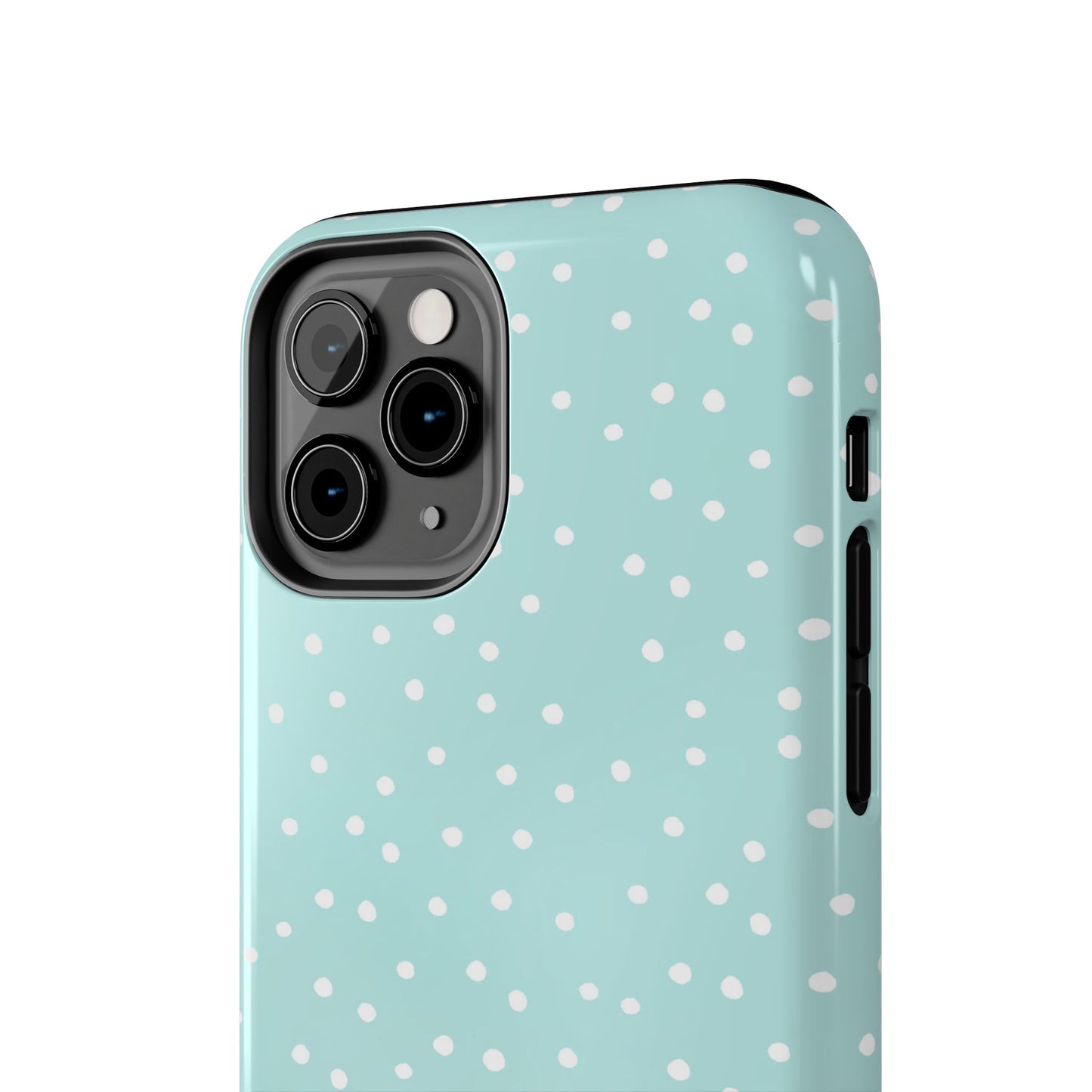 Petite Dots Seafoam / White Phone Case