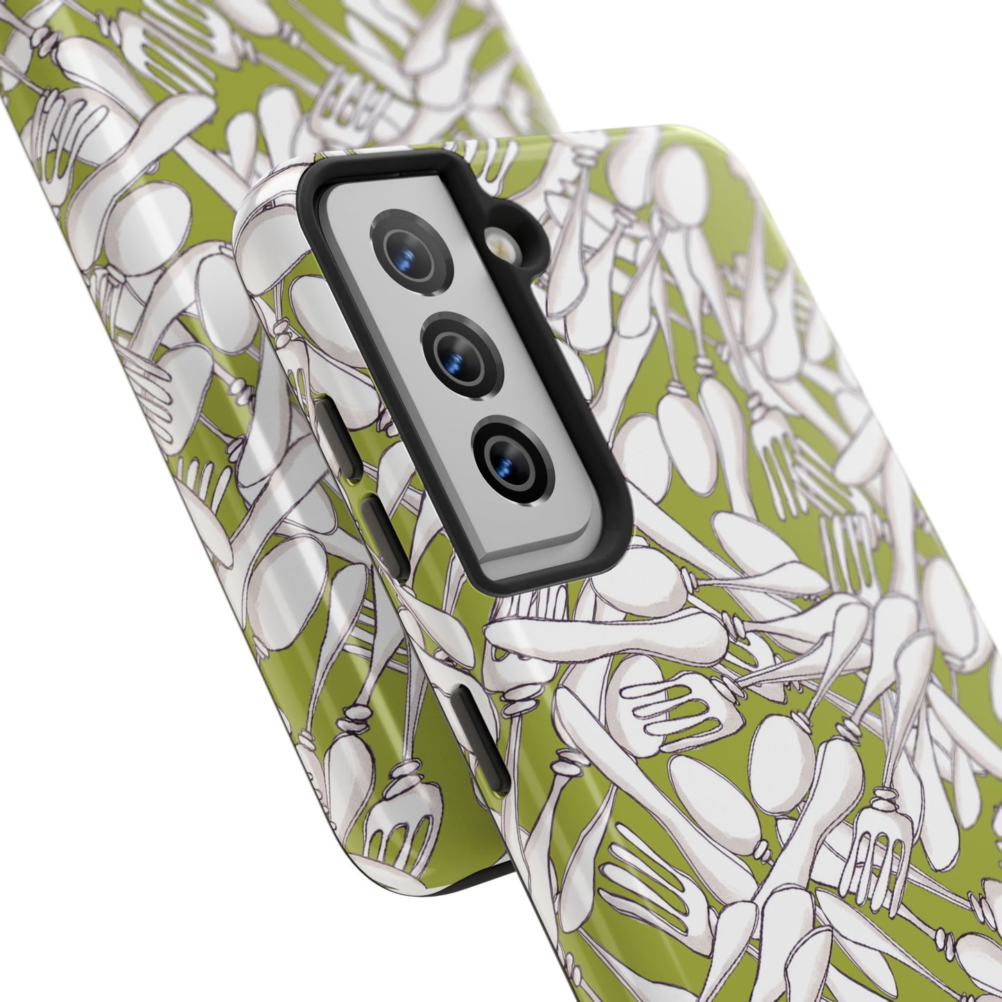 Silverware Wars Green Phone Case