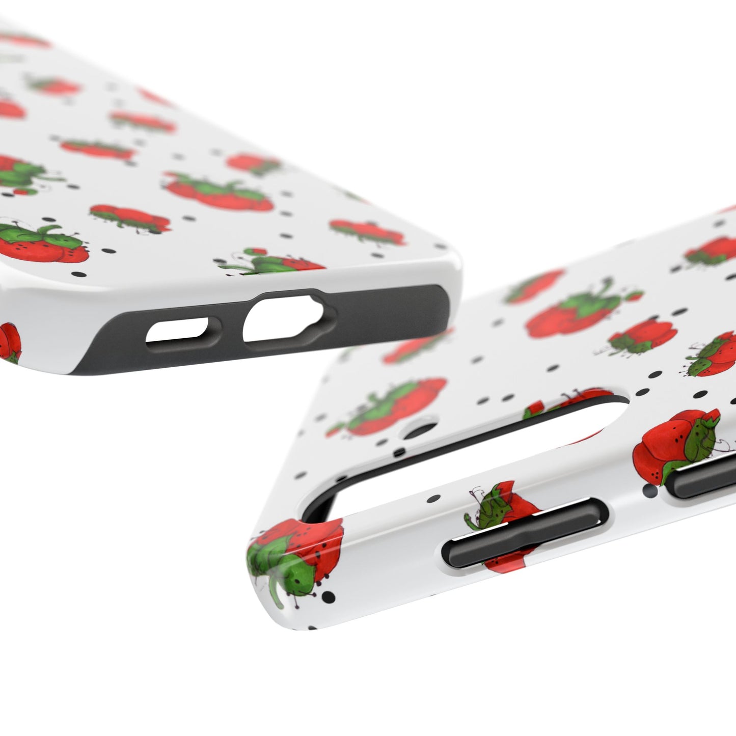 Pin Dots White Phone Case