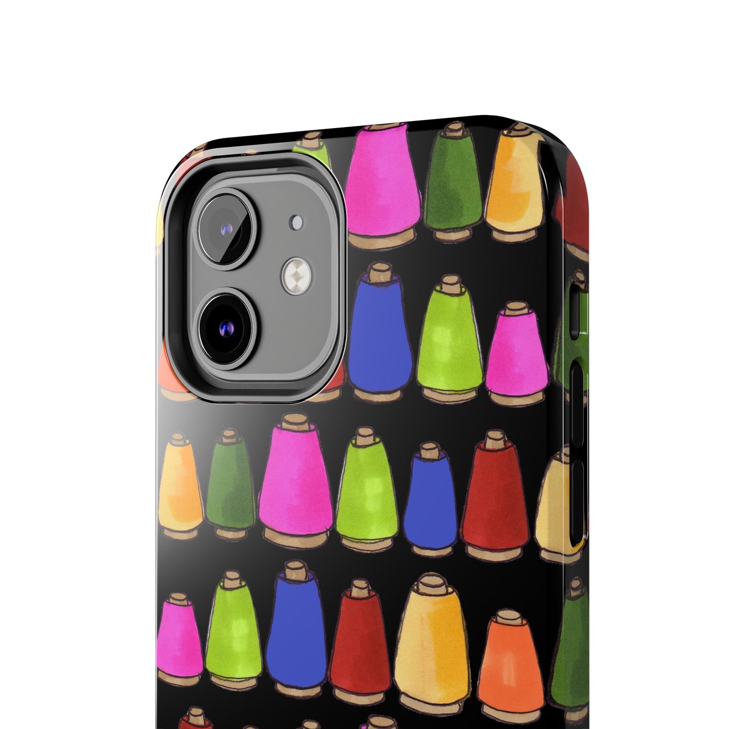 Coneiferous Black / Multi Phone Case