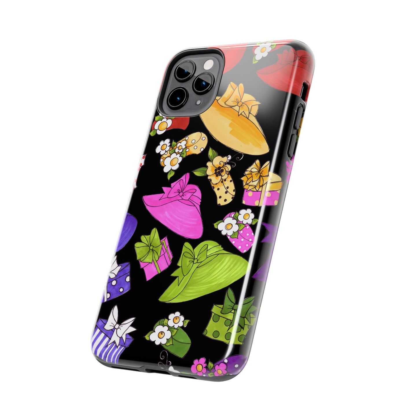 Accessories Tossed Black Phone Case