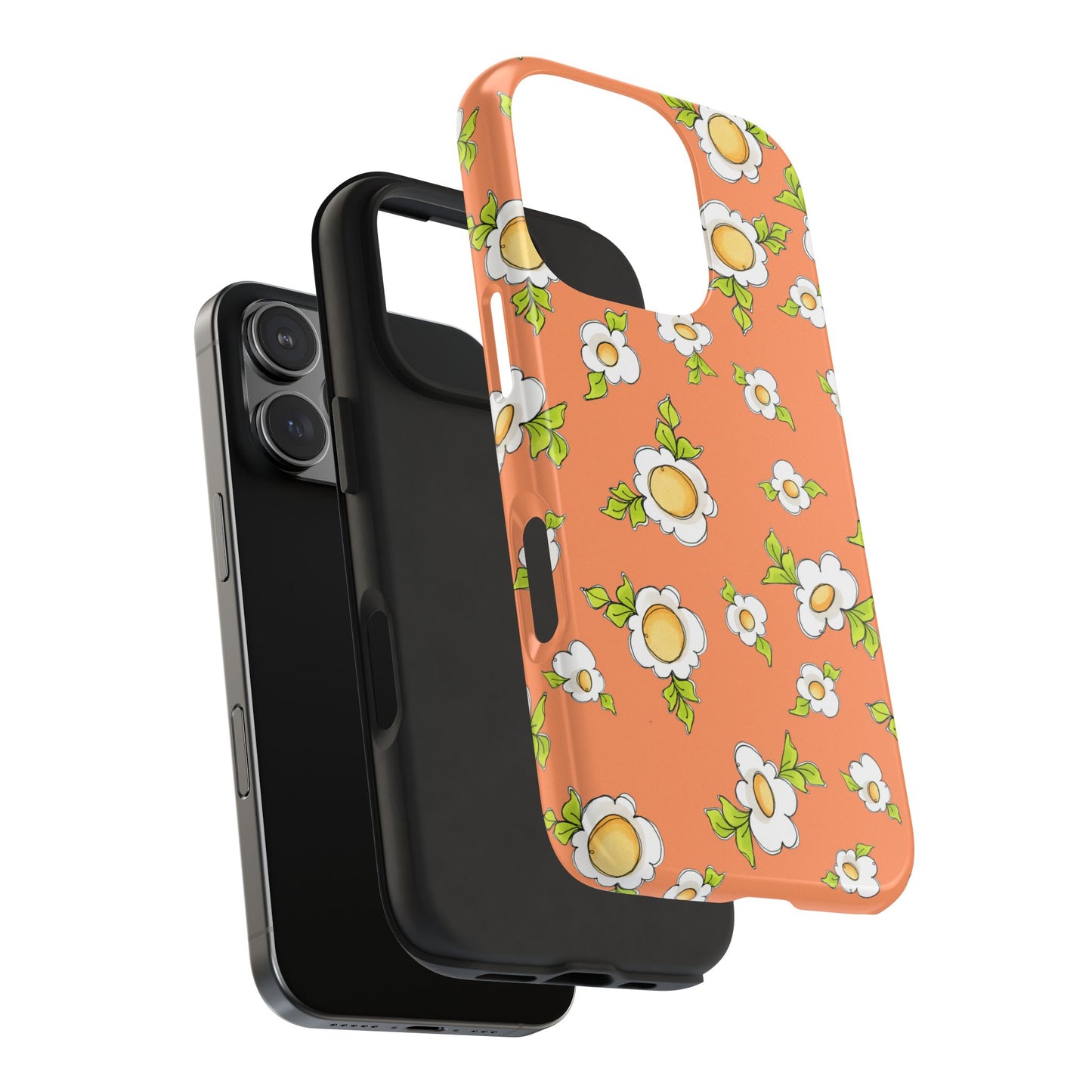 Daisy Love Orange Phone Case