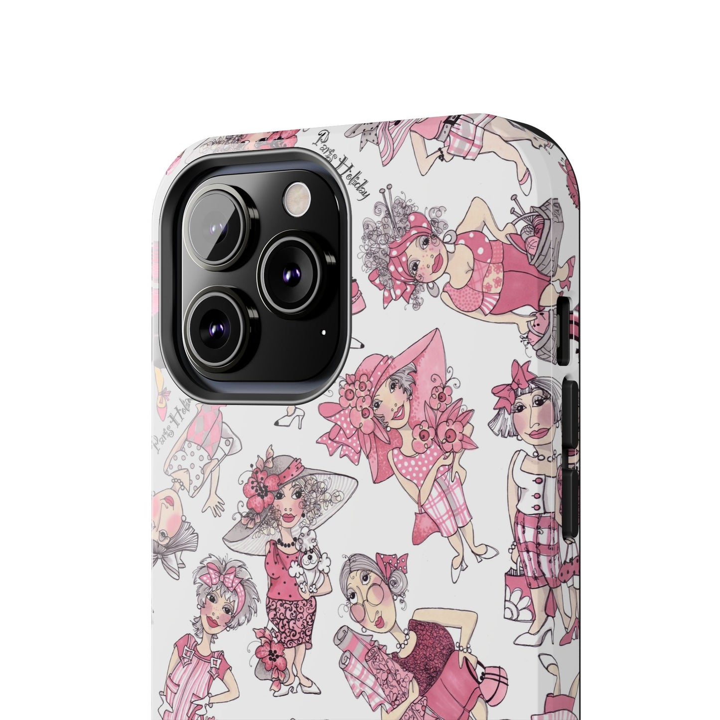 Parisians White Phone Case