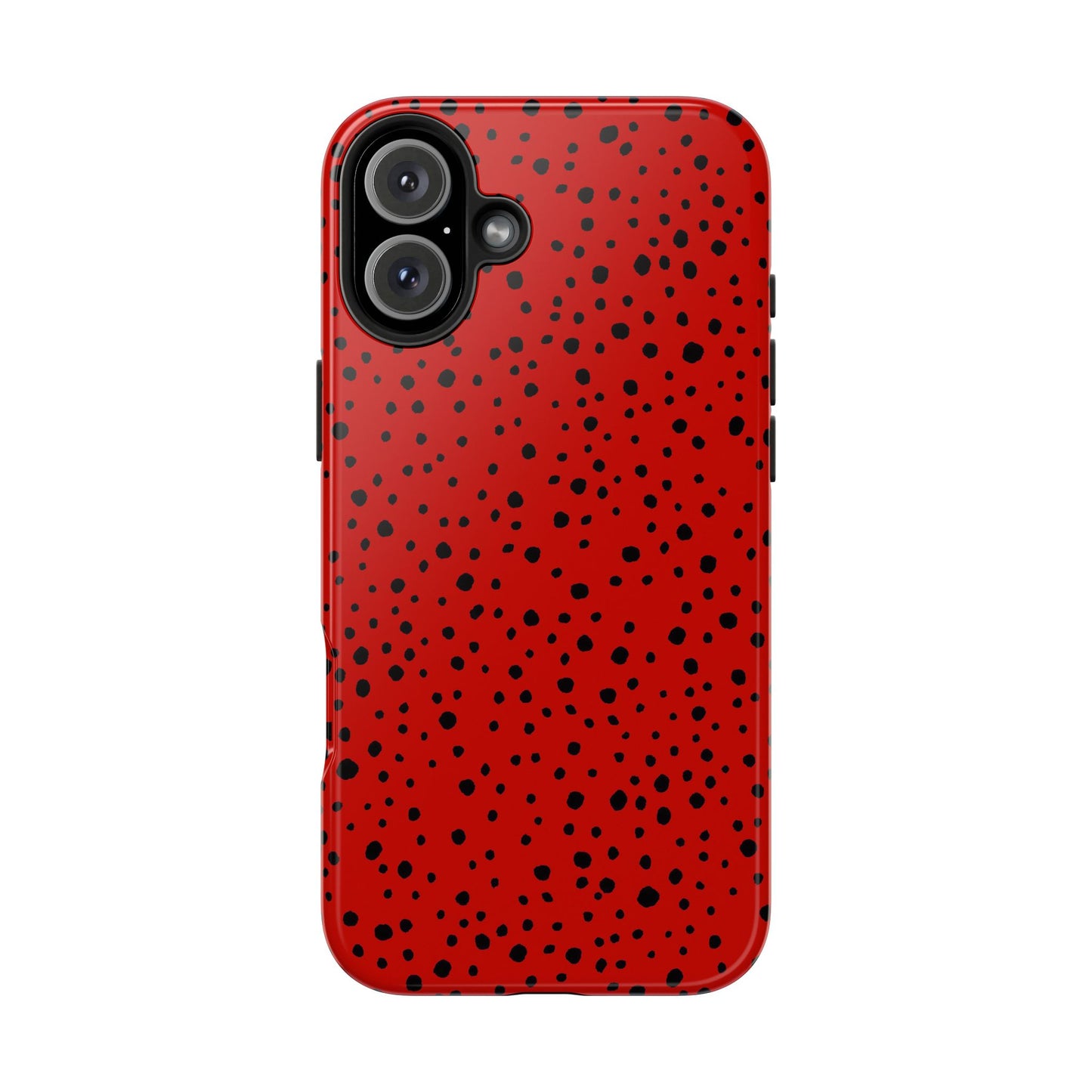 Pepper Dots Red / Black Phone Case