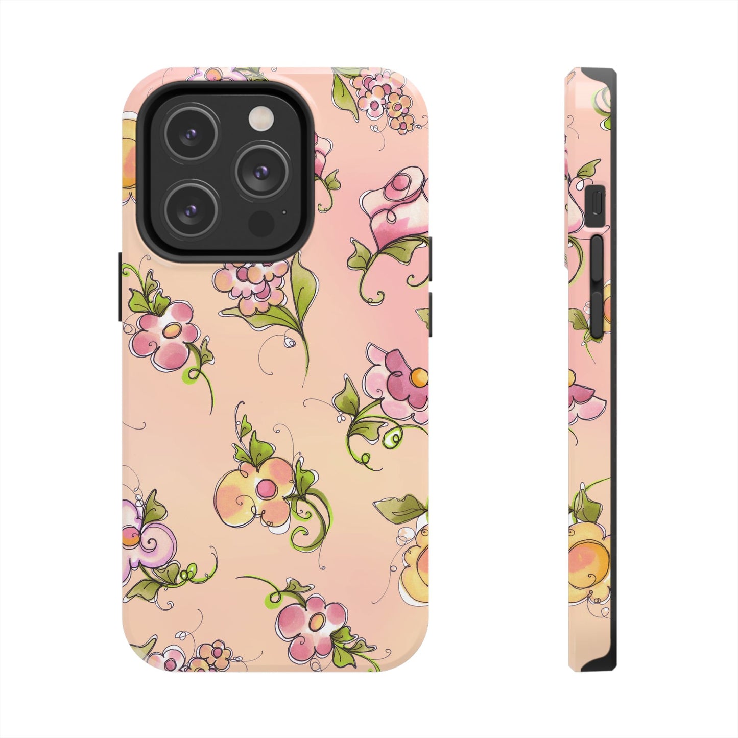 Flower Toss Sunrise Phone Case