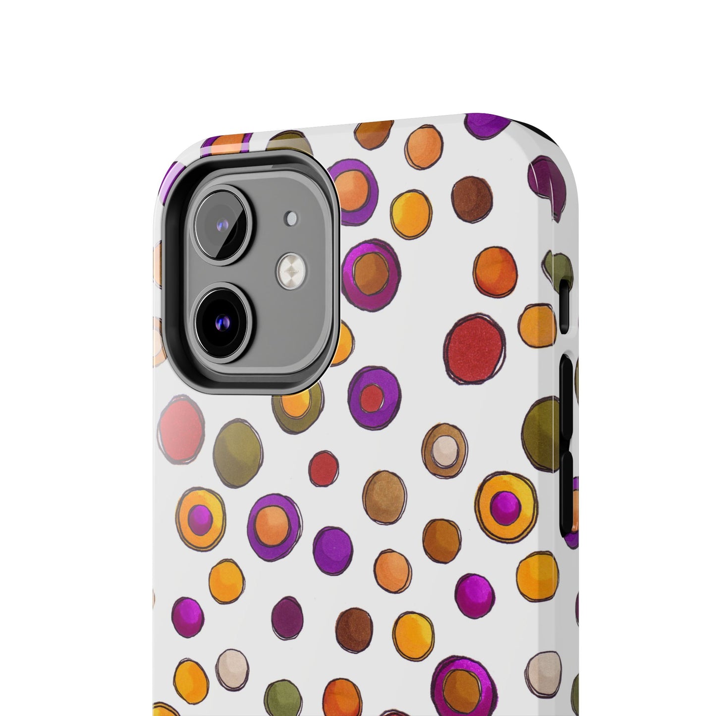 Sesame Dot White Phone Case