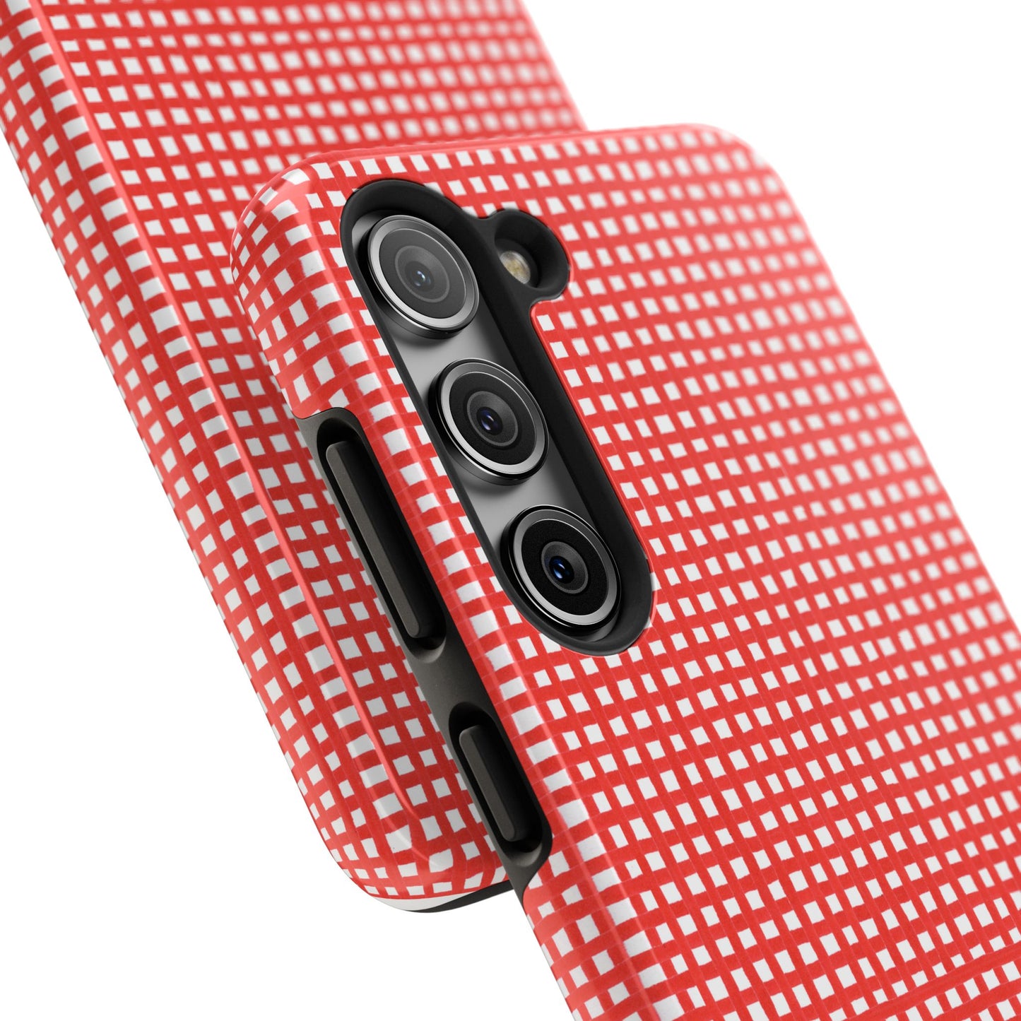 Chipper Check Red Phone Case
